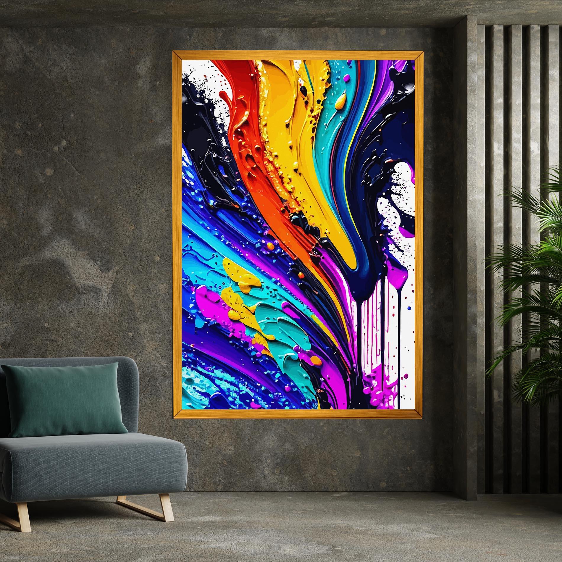 Tablou Canvas Pretty Splash mockup 7