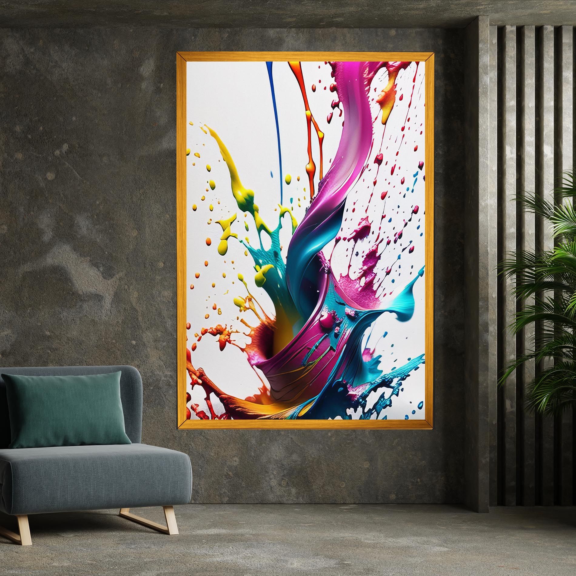 Purple Blue Splash mockup 7