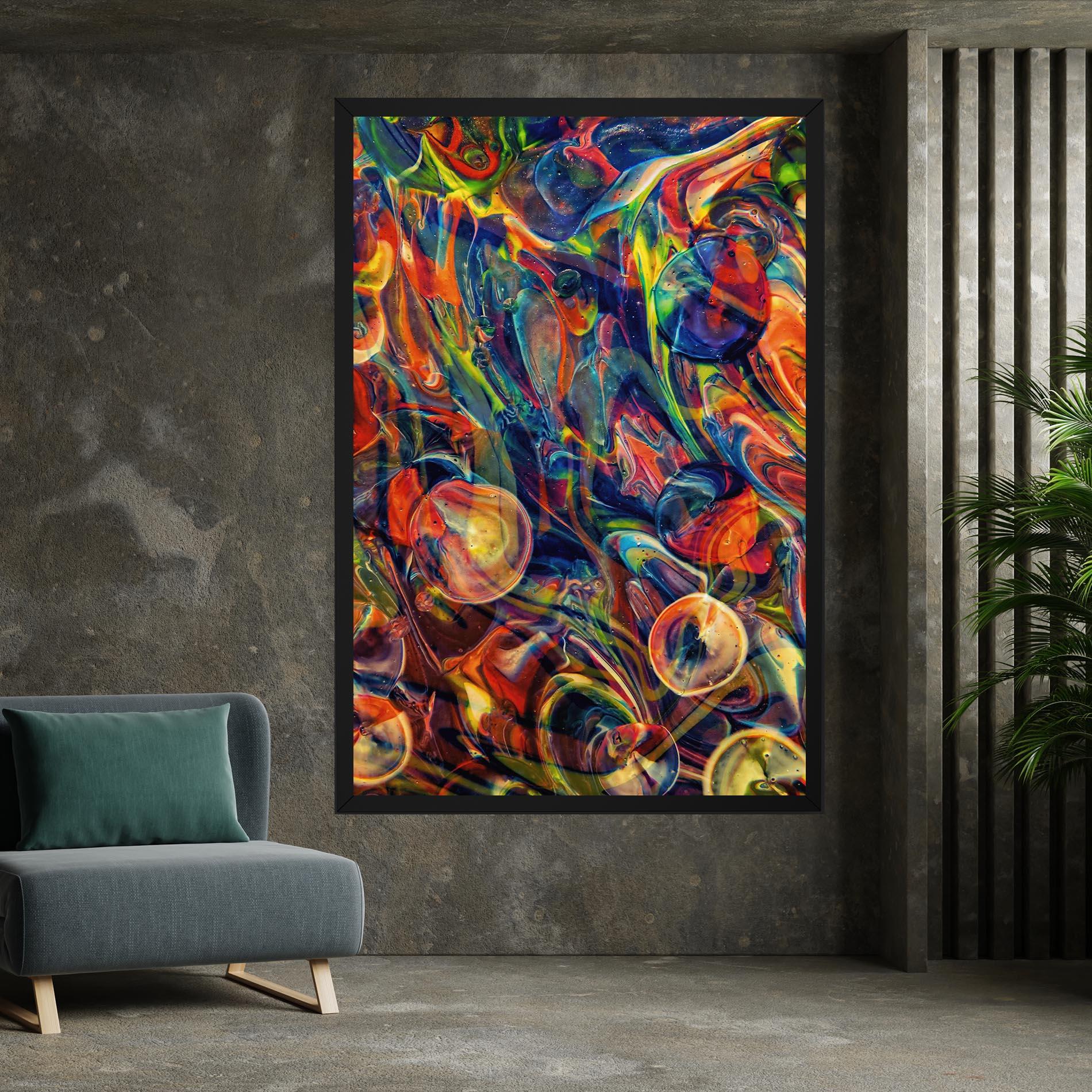 Tablou Canvas Abstract Glass mockup 7