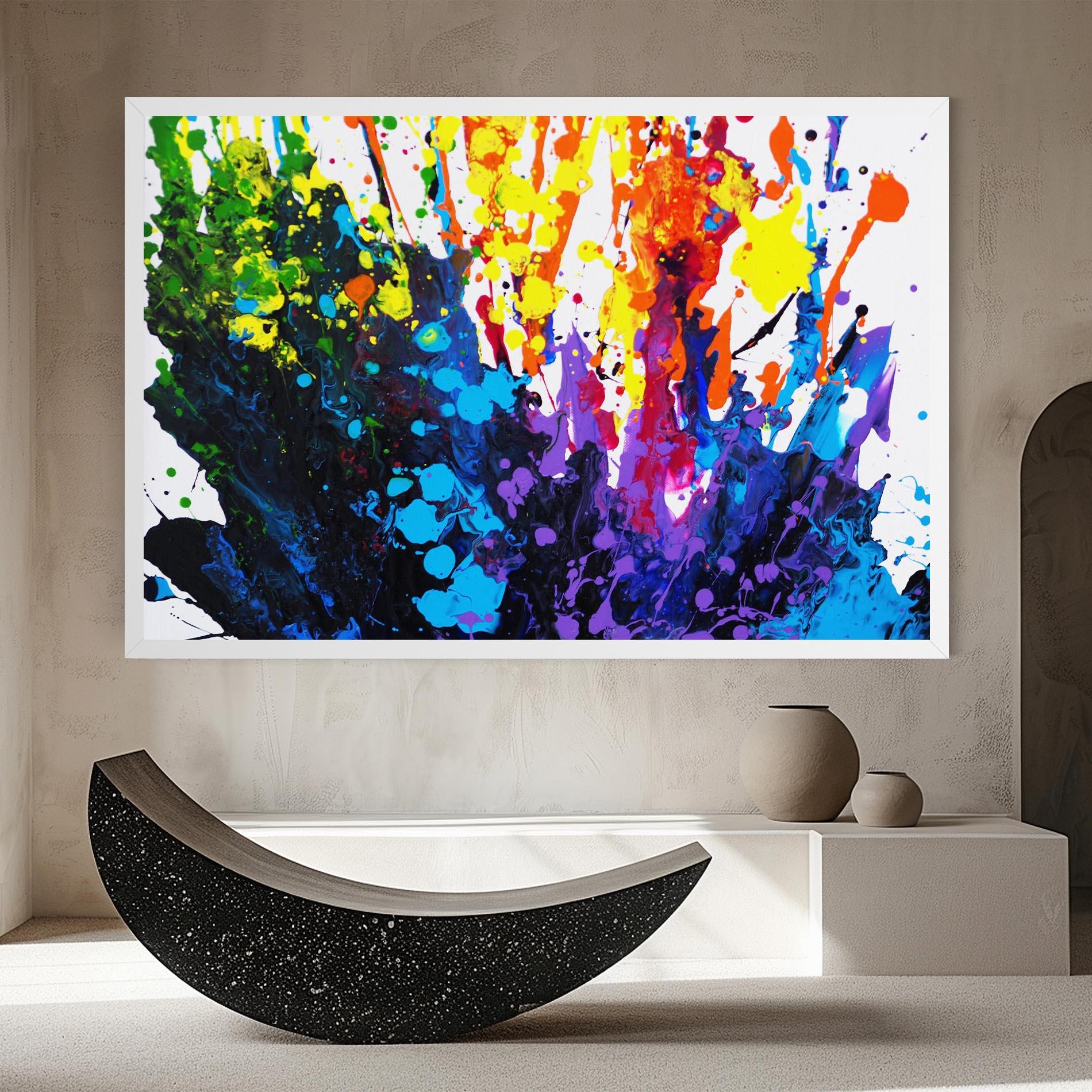 Tablou Canvas Color Splash 2d mockup 8