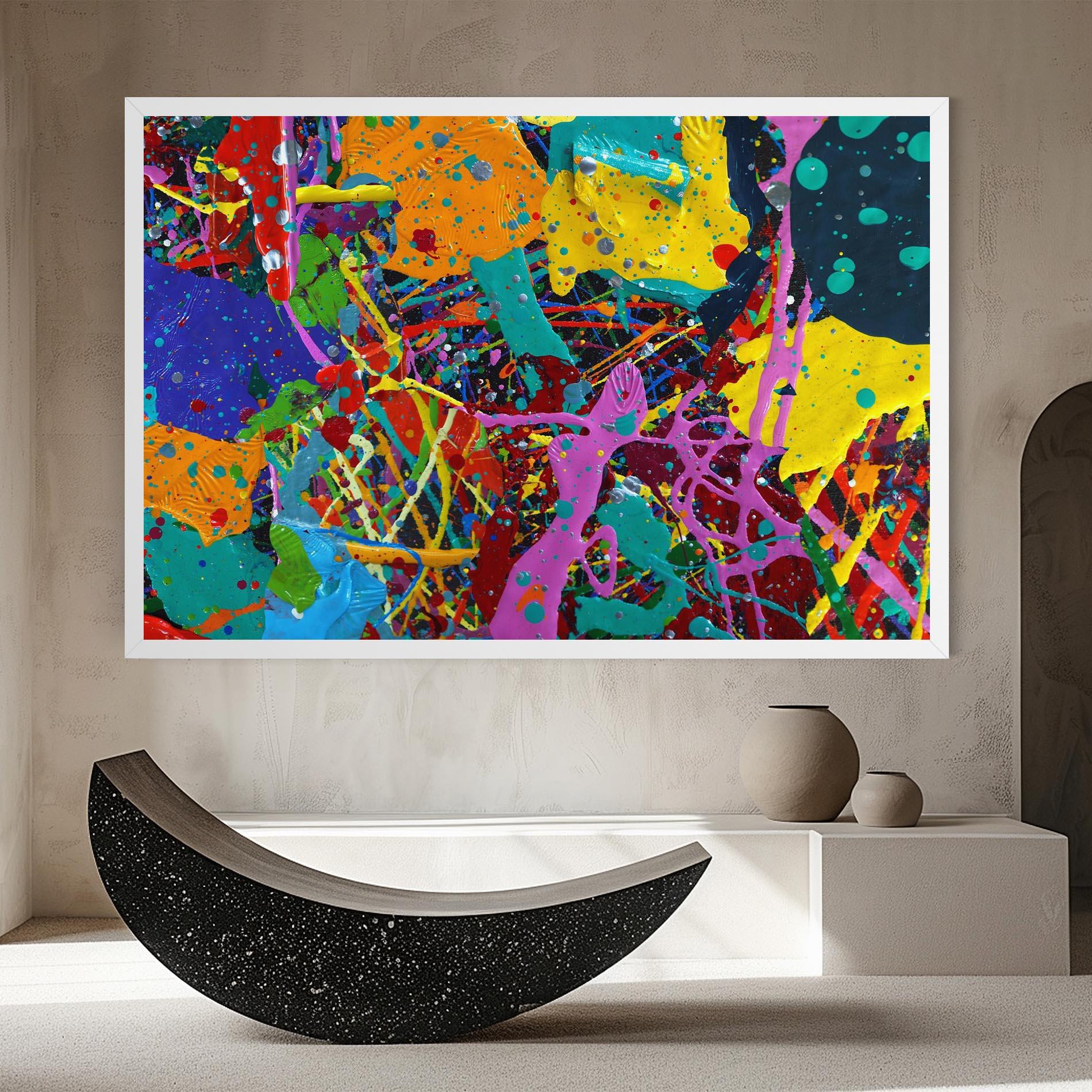 Tablou Canvas Dark Panorama mockup 8