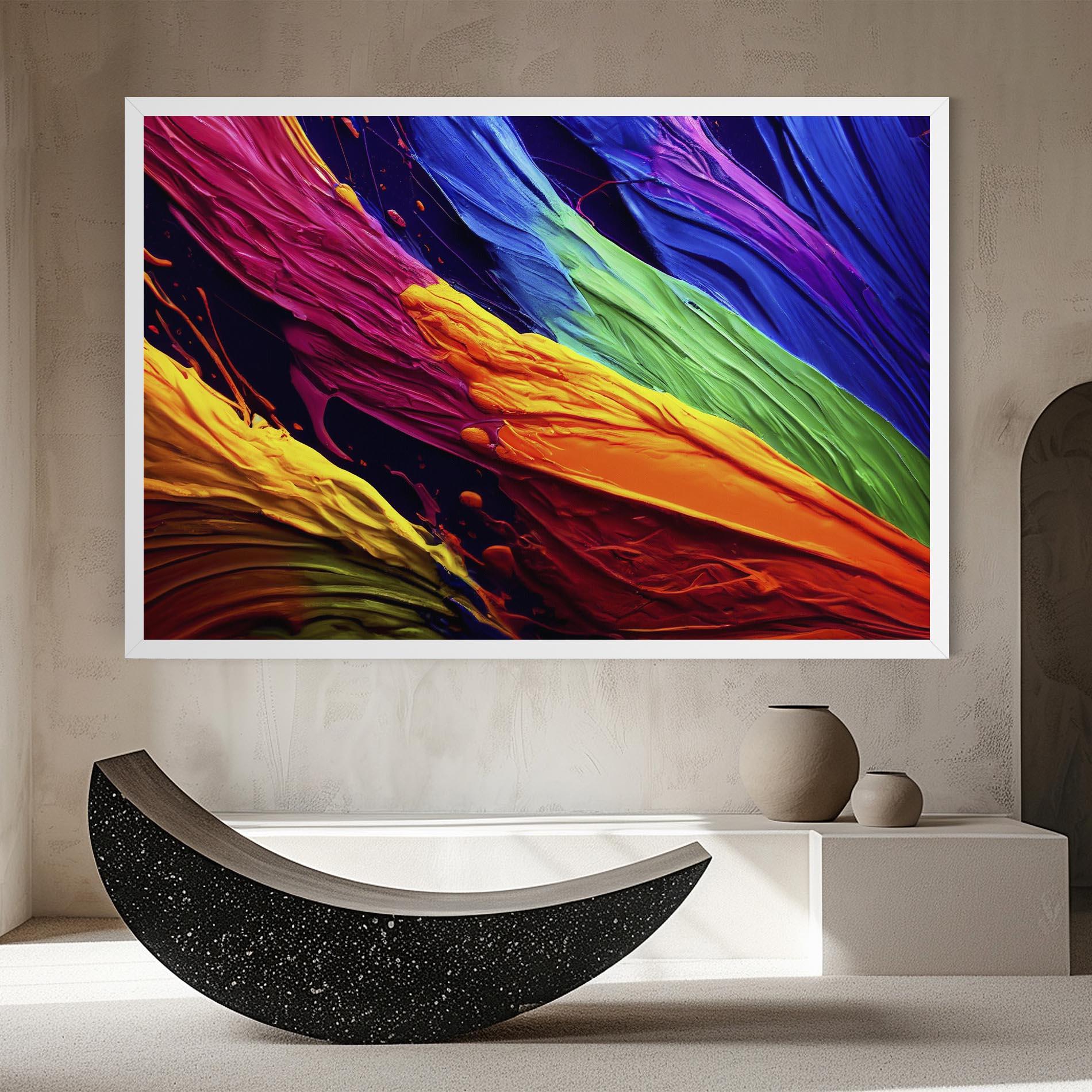 Tablou Canvas Powder Explosion mockup 8