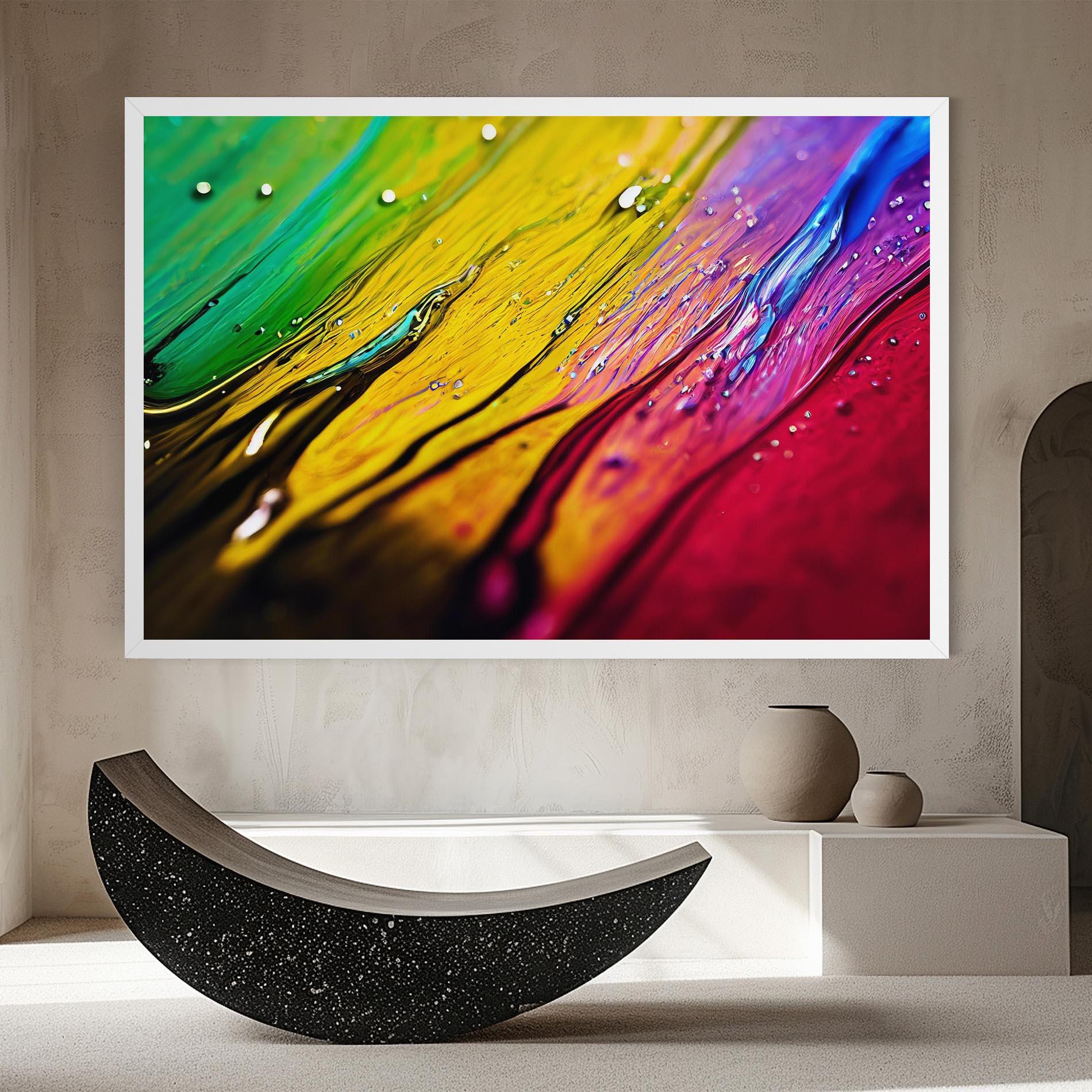 Tablou Canvas Yellow Green mockup 8