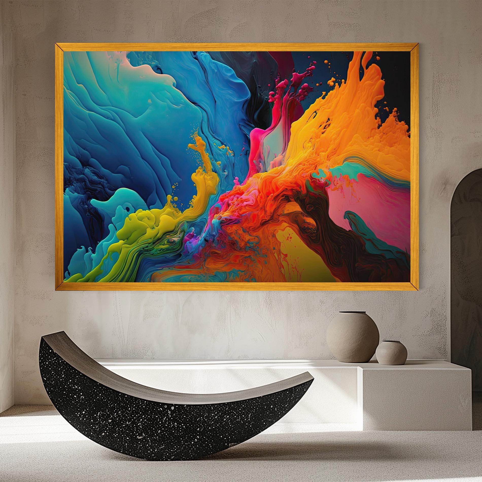 Tablou Canvas Color Floating mockup 8