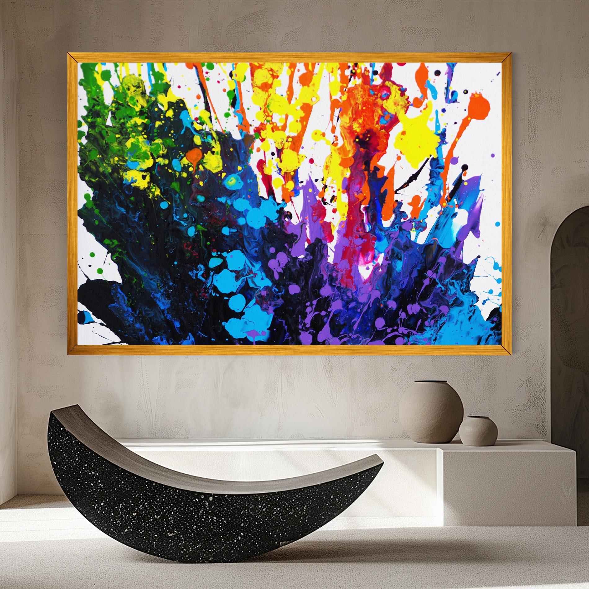 Tablou Canvas Color Splash 2d mockup 8