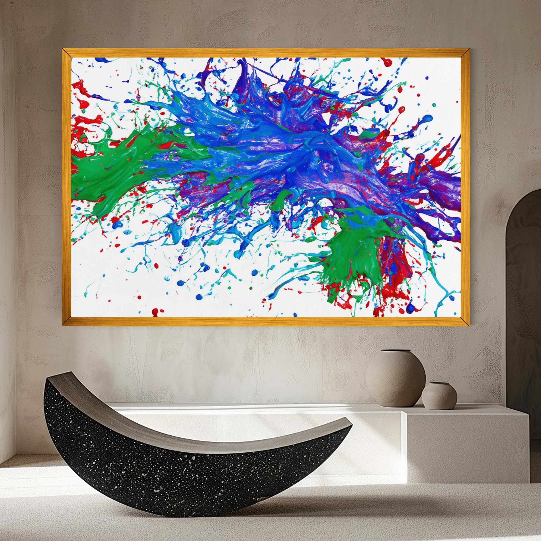 Colorful Blue Purple mockup 8