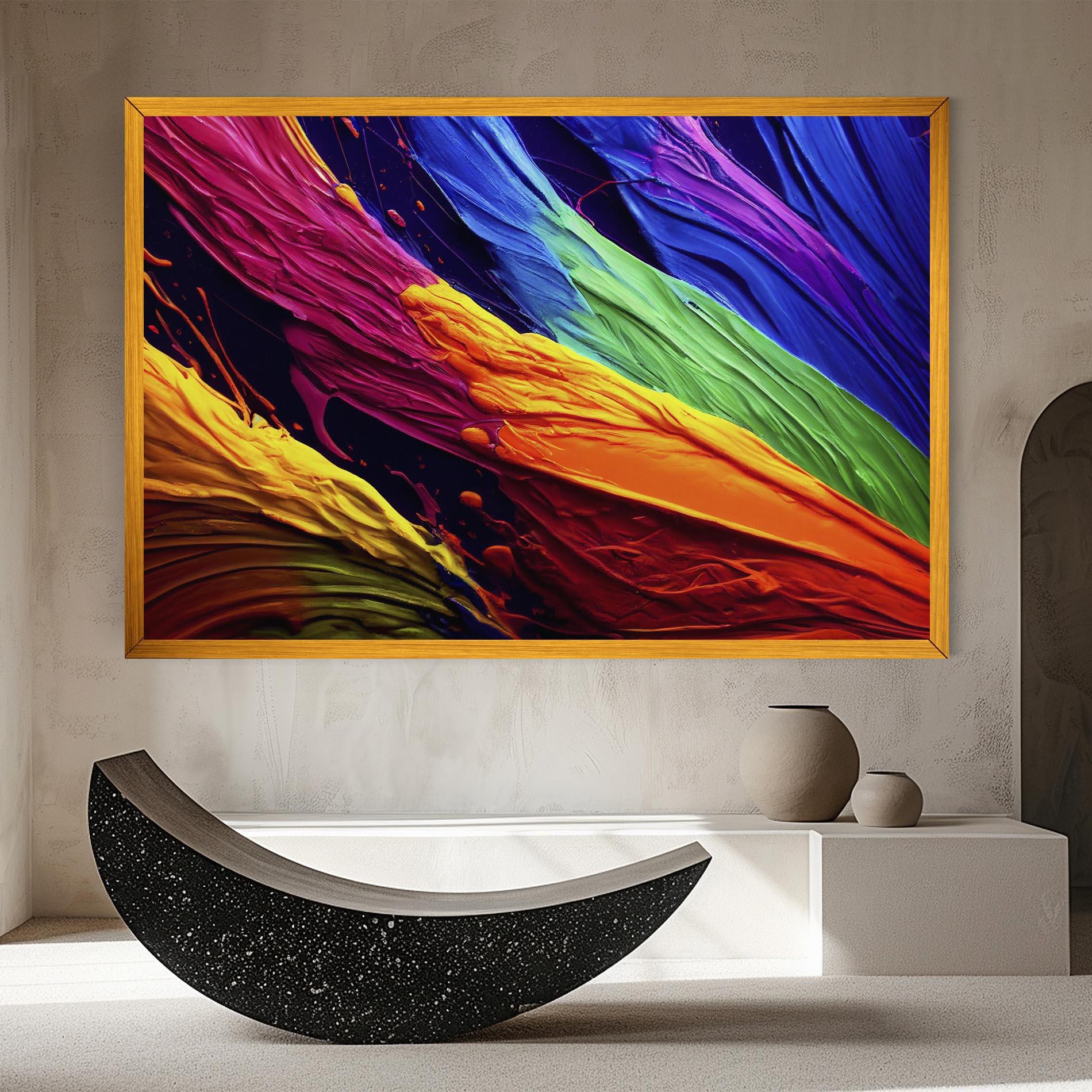 Tablou Canvas Powder Explosion mockup 8