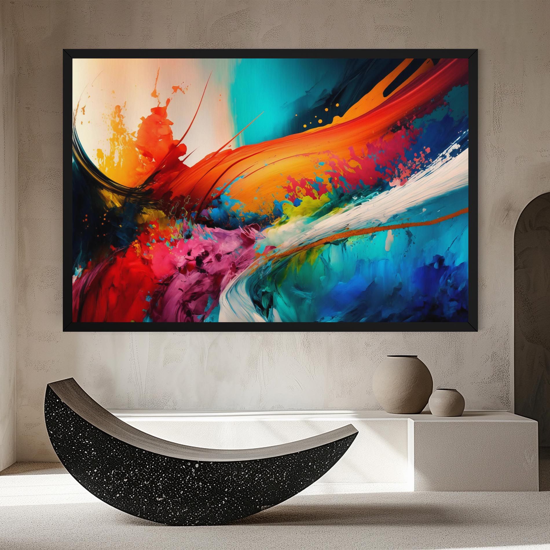 Art Brush Strokes mockup 8