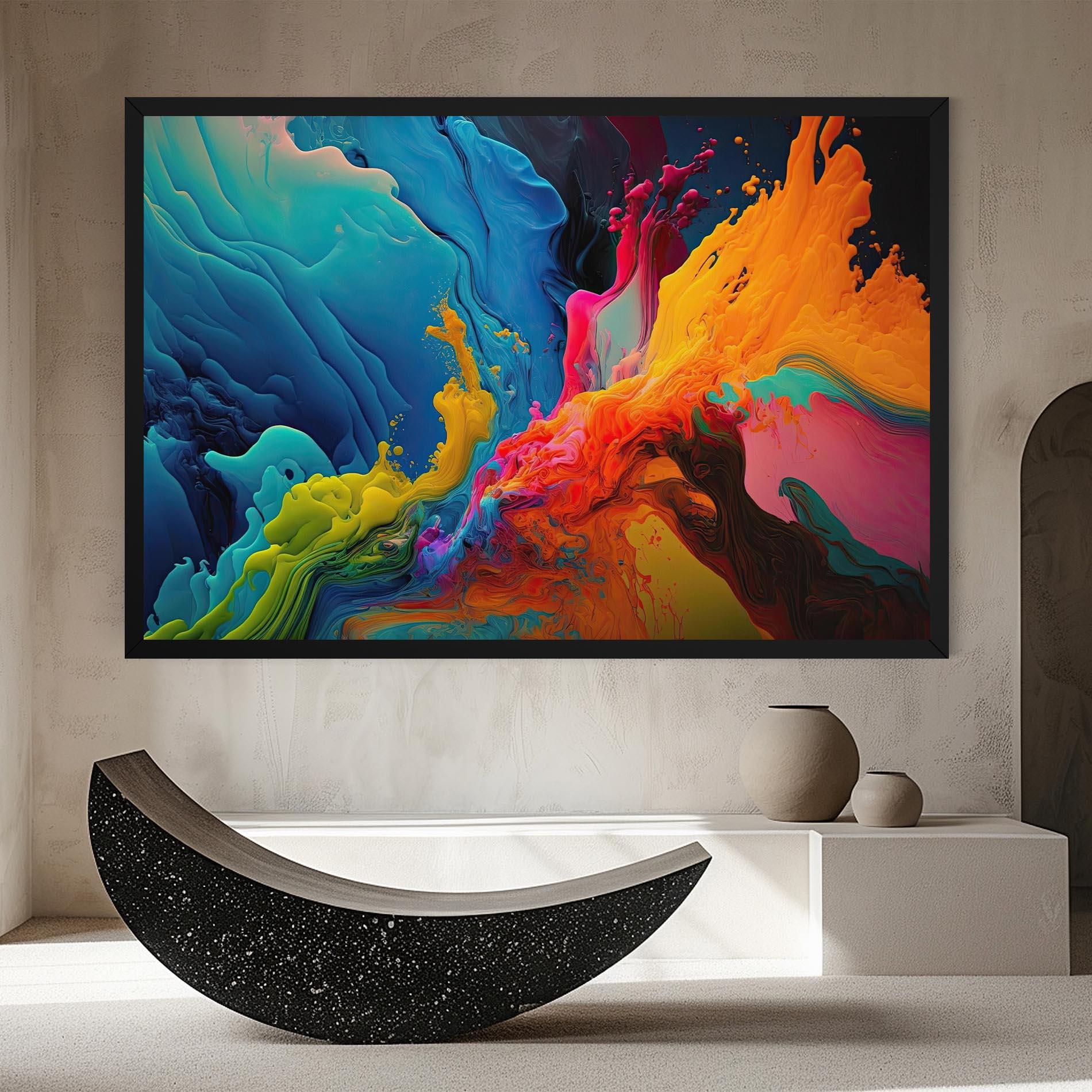 Tablou Canvas Color Floating mockup 8