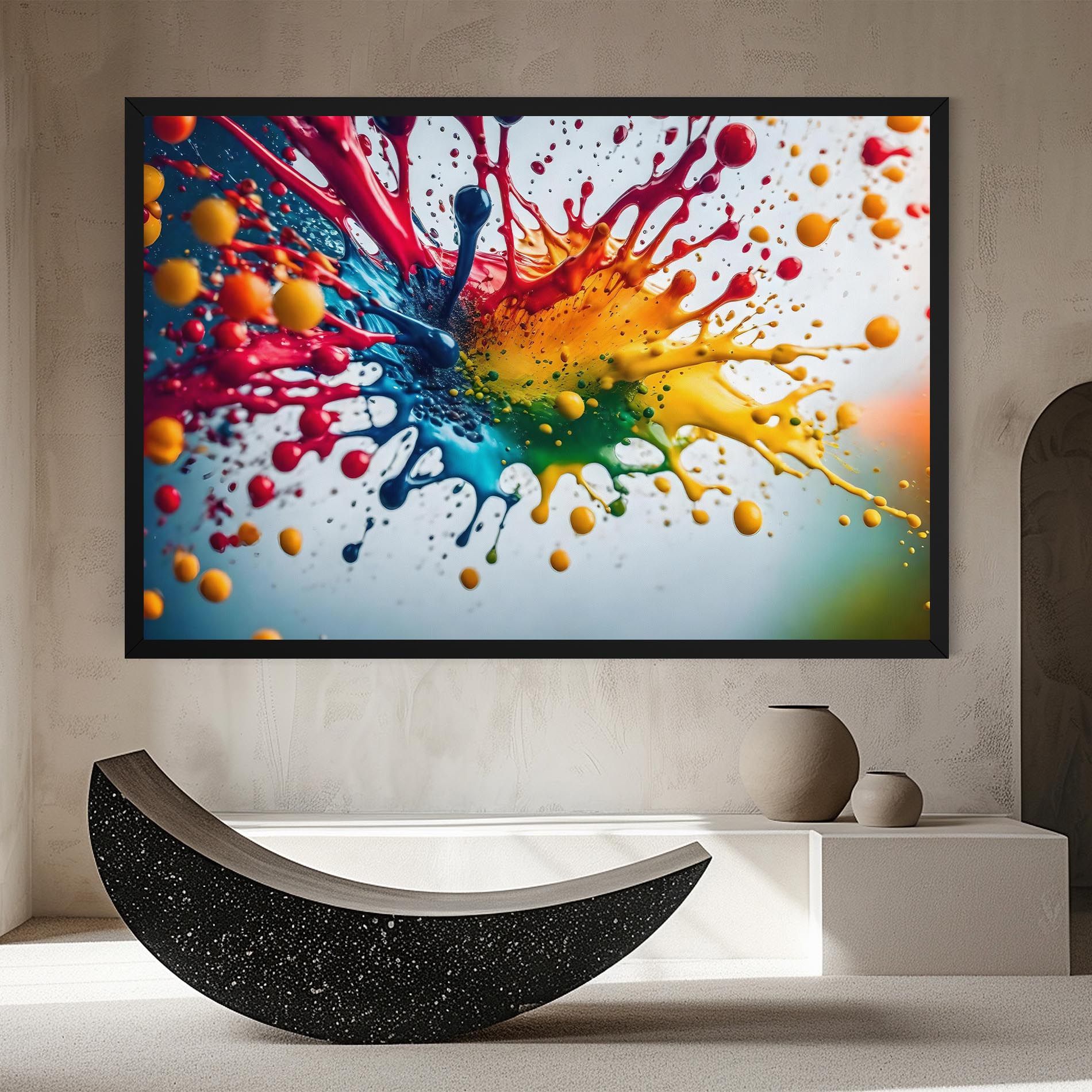 Colorful Splash Rainbow mockup 8