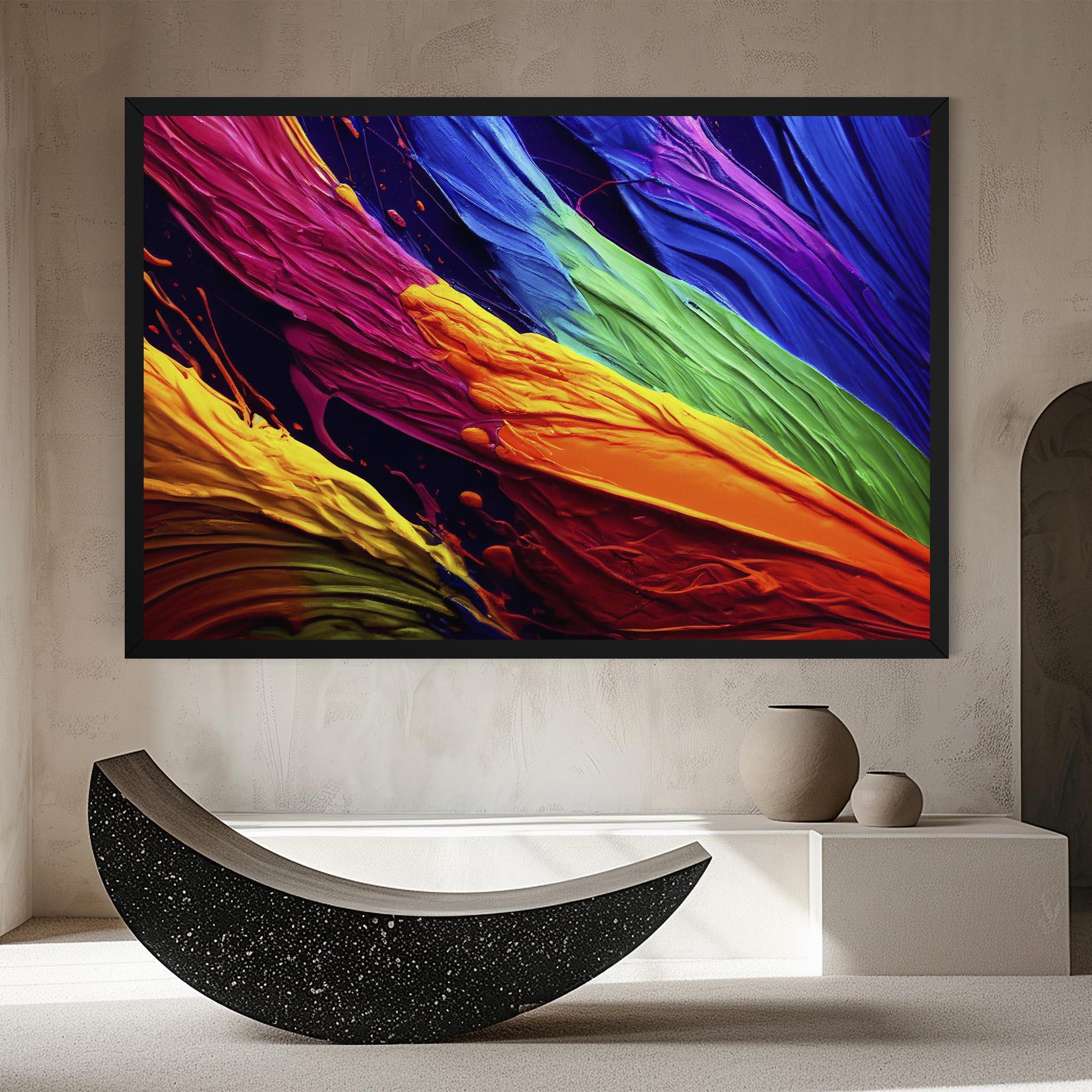 Tablou Canvas Powder Explosion mockup 8