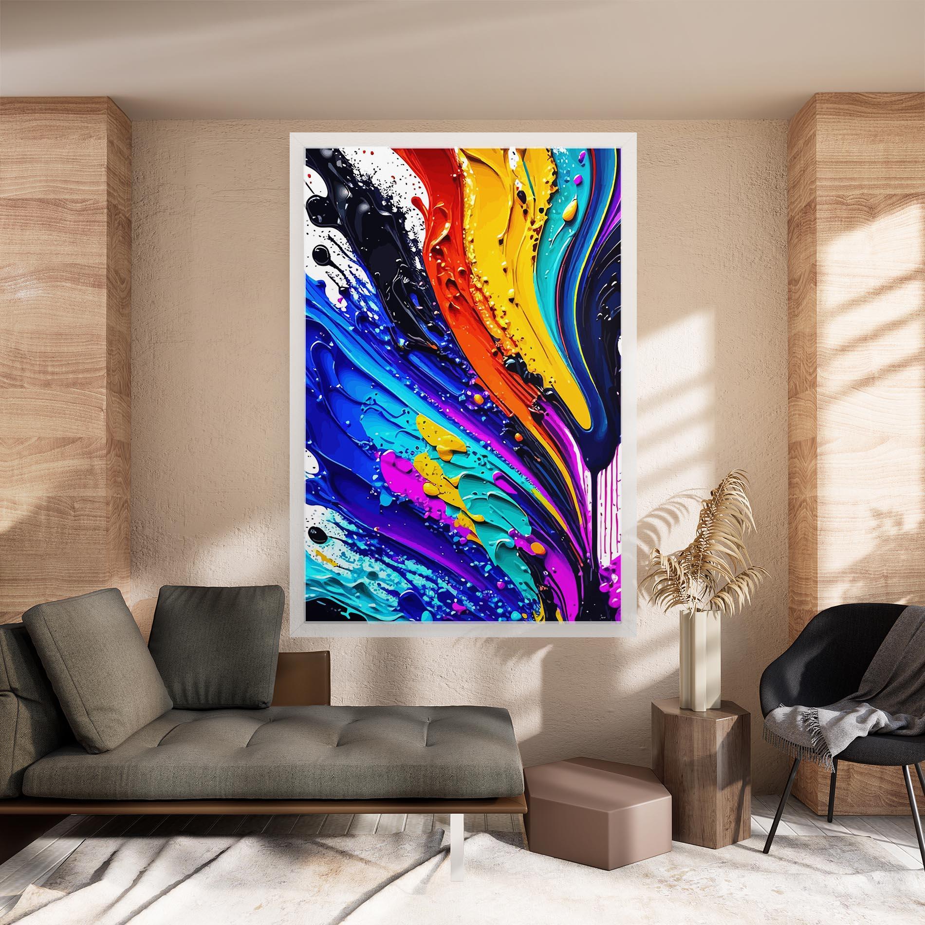 Tablou Canvas Beautiful Splash mockup 8