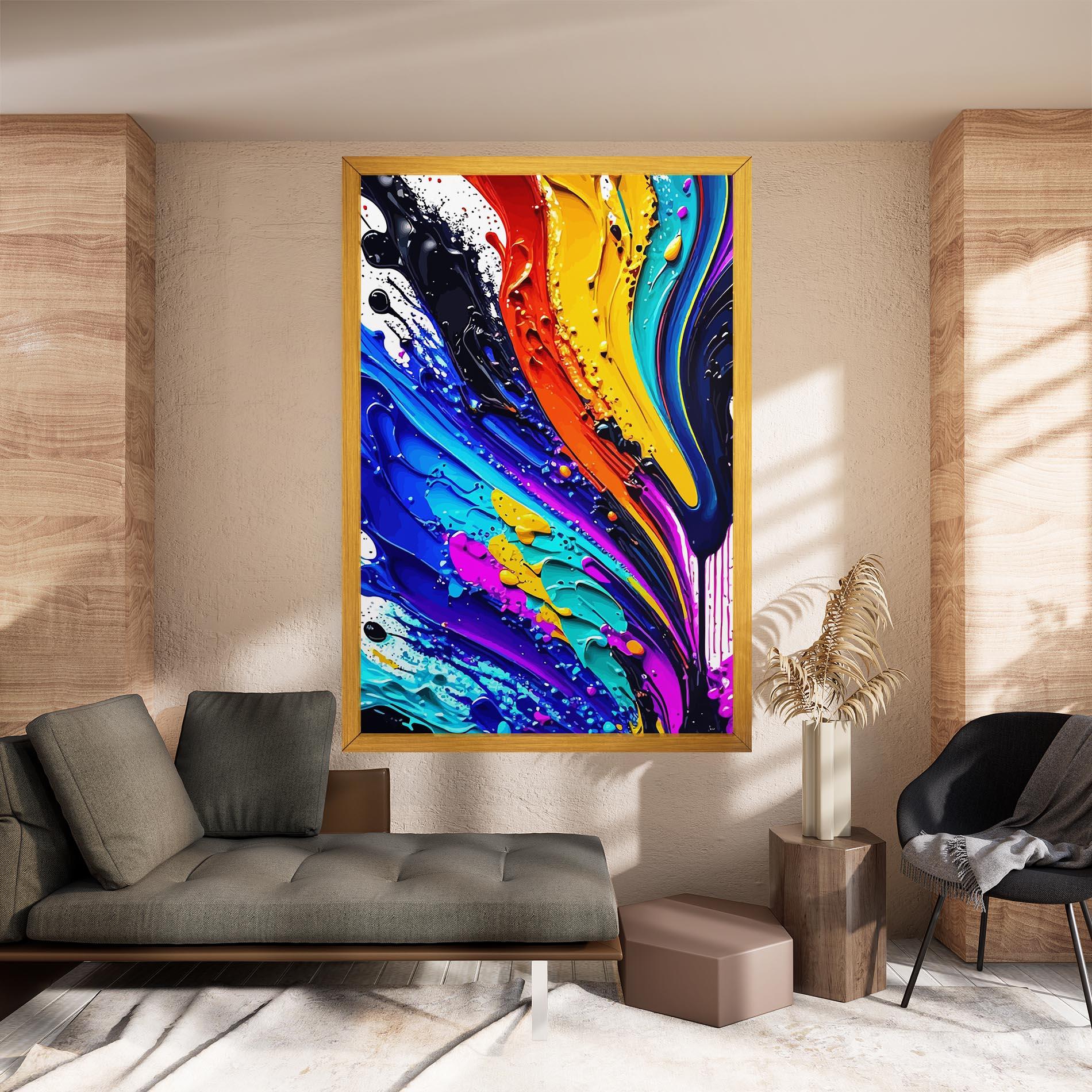 Tablou Canvas Beautiful Splash mockup 8