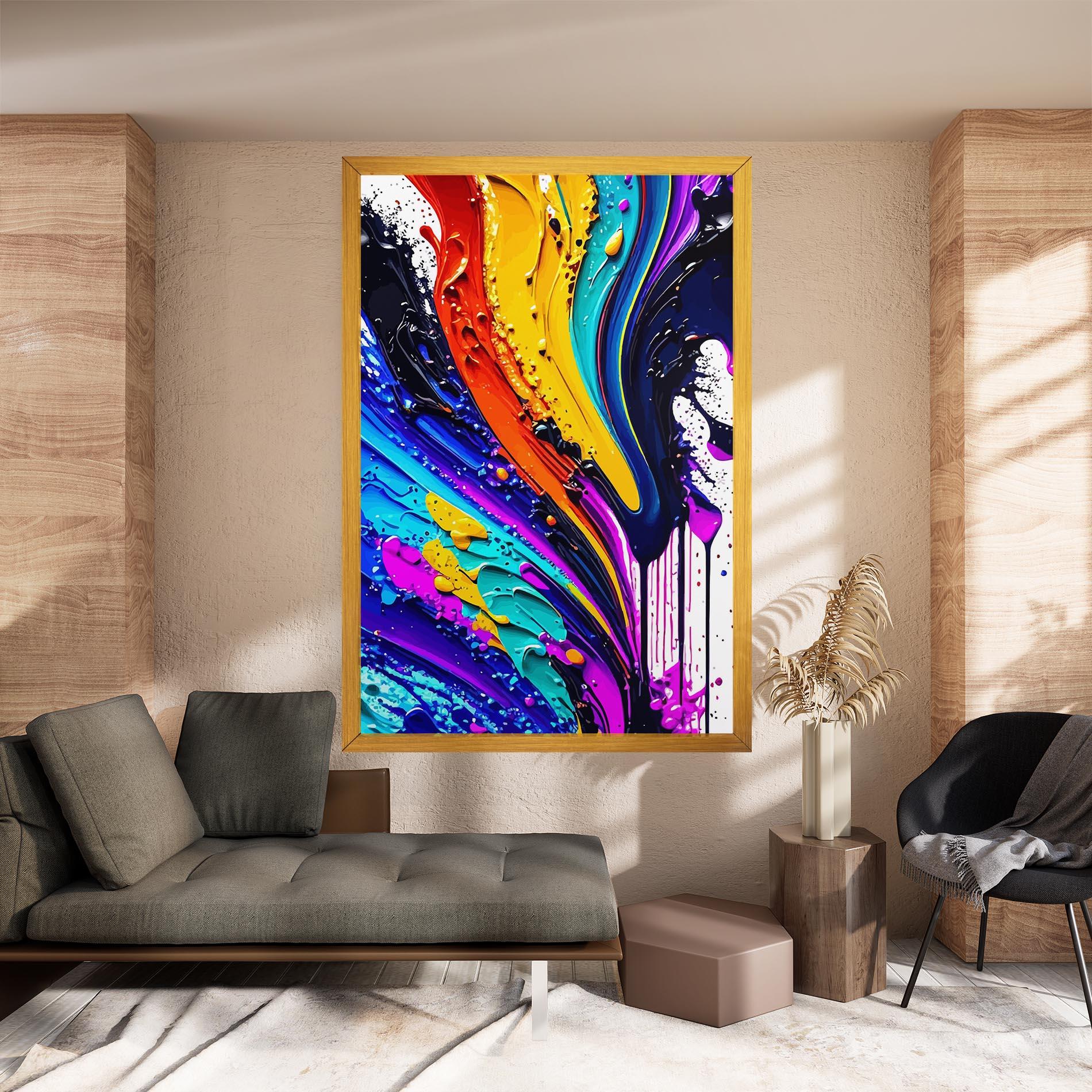 Tablou Canvas Pretty Splash mockup 8