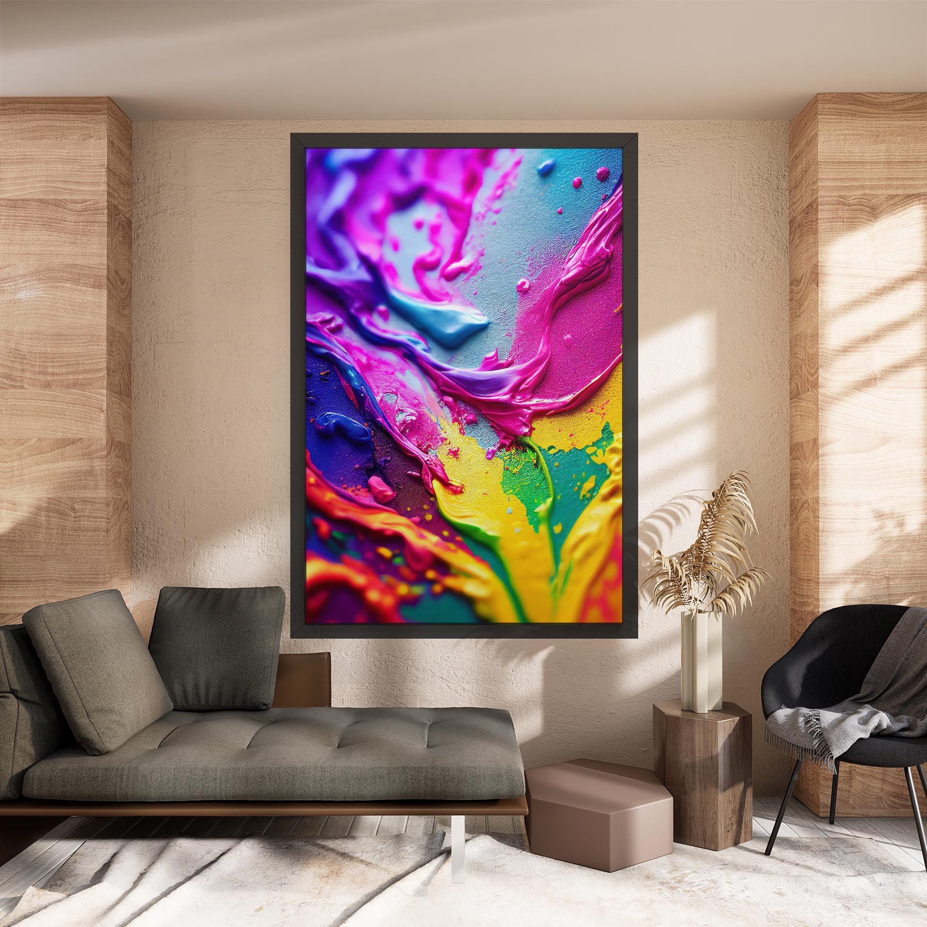 Pink Purple Close Up mockup 8