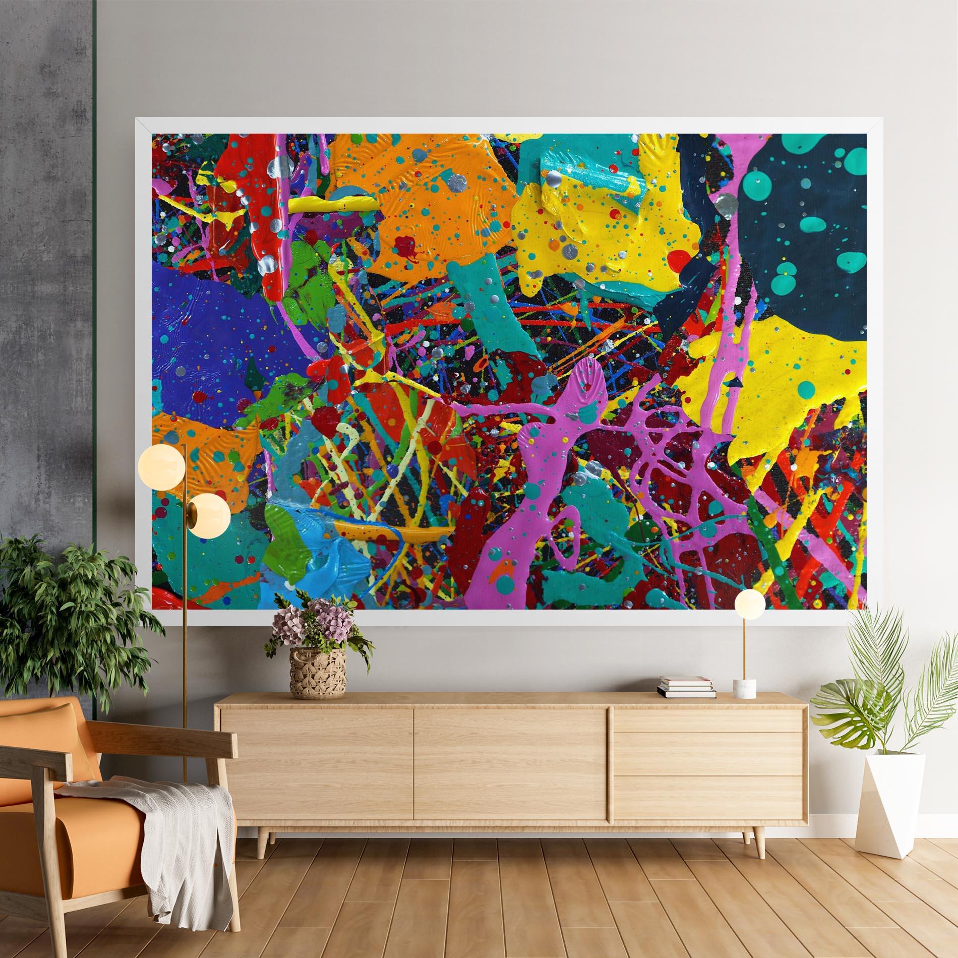 Tablou Canvas Dark Panorama mockup 9