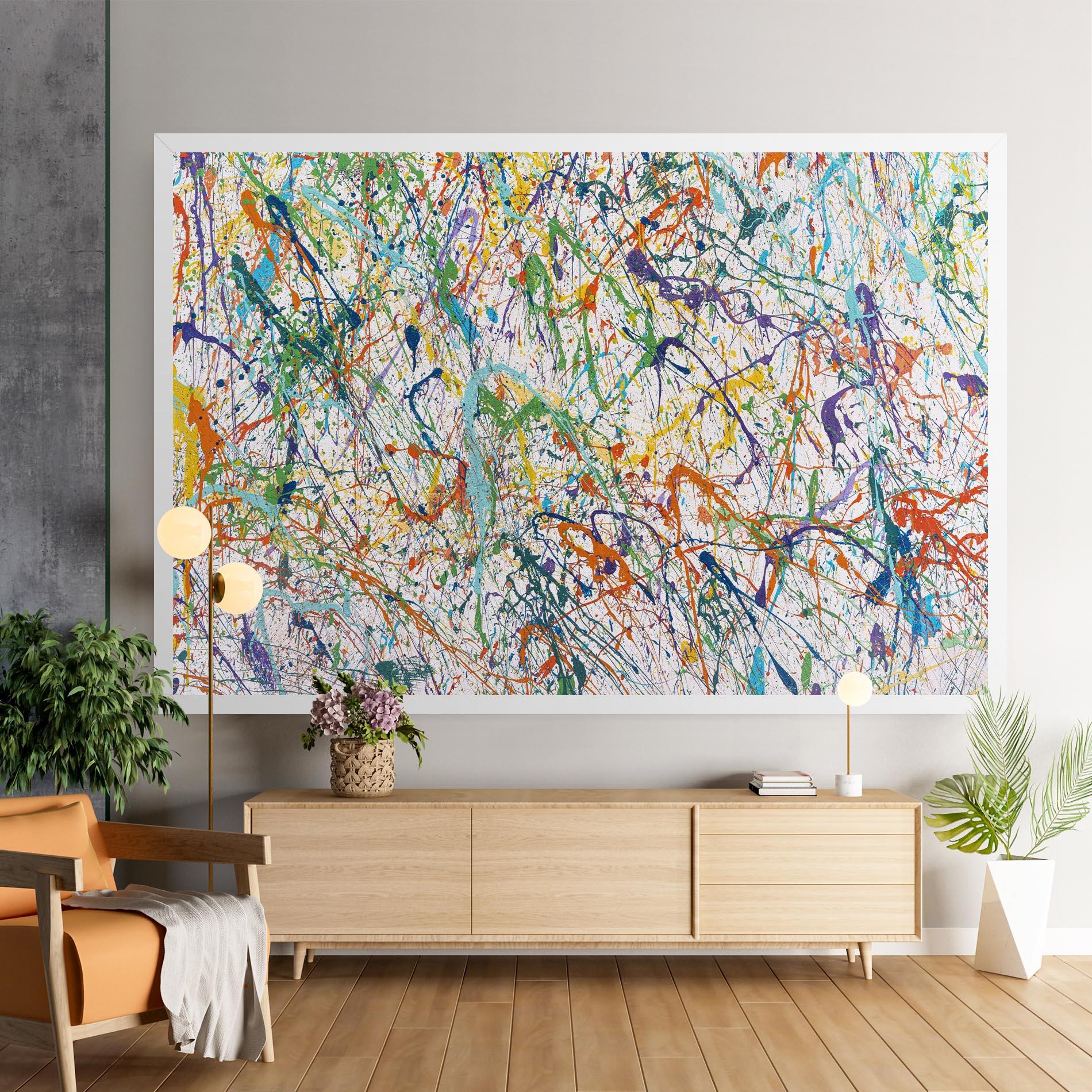 Tablou Canvas Paint Texture mockup 9