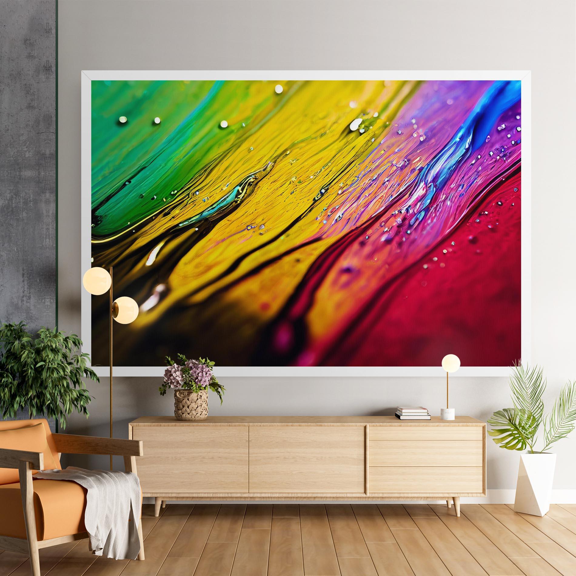 Tablou Canvas Yellow Green mockup 9