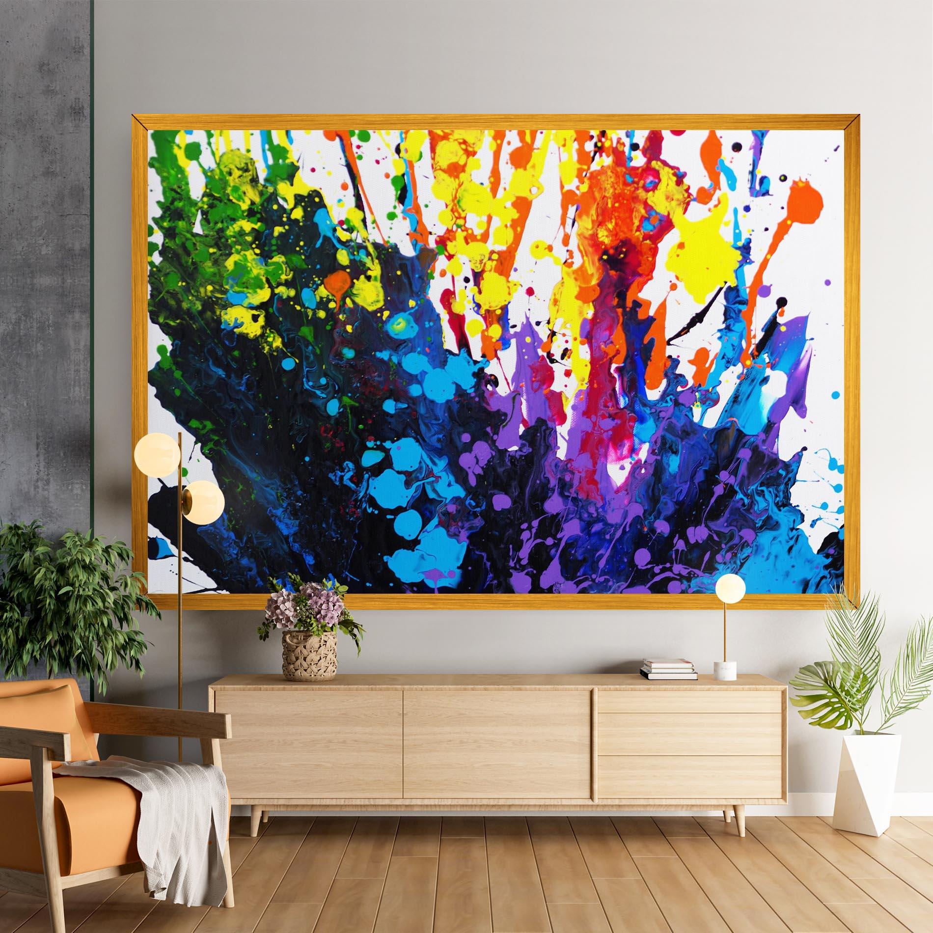 Tablou Canvas Color Splash 2d mockup 9