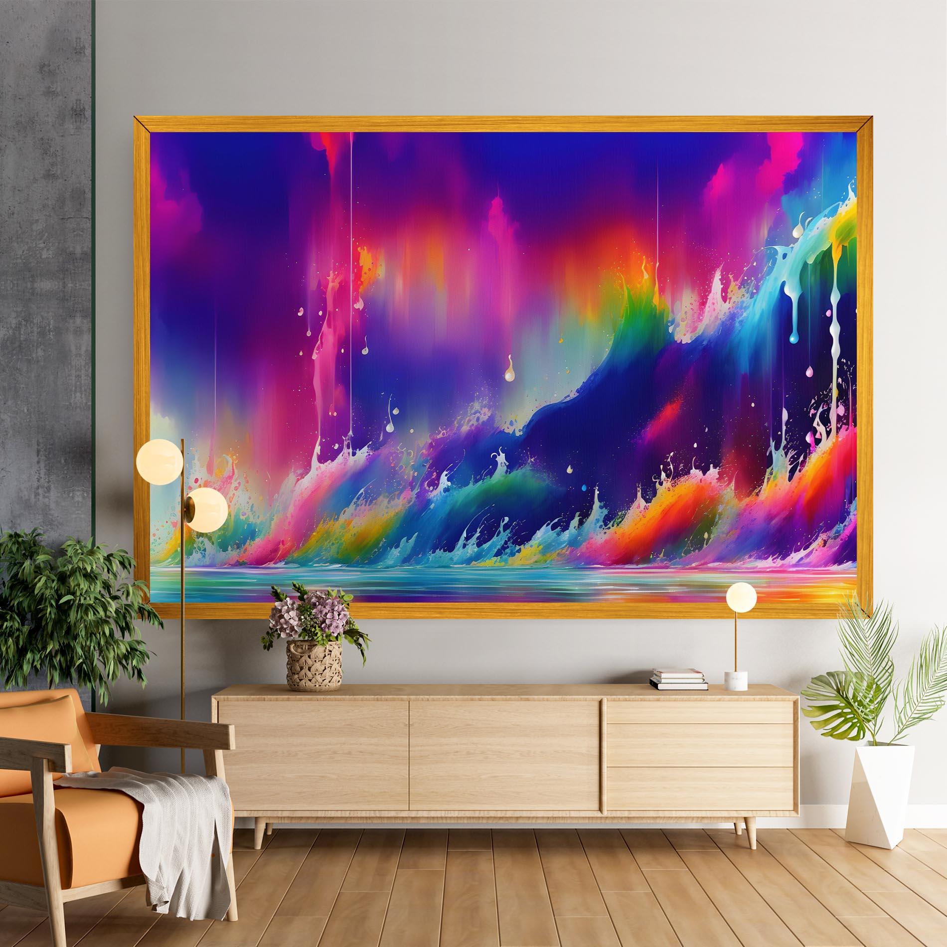 Tablou Canvas Fairytale Landscape mockup 9