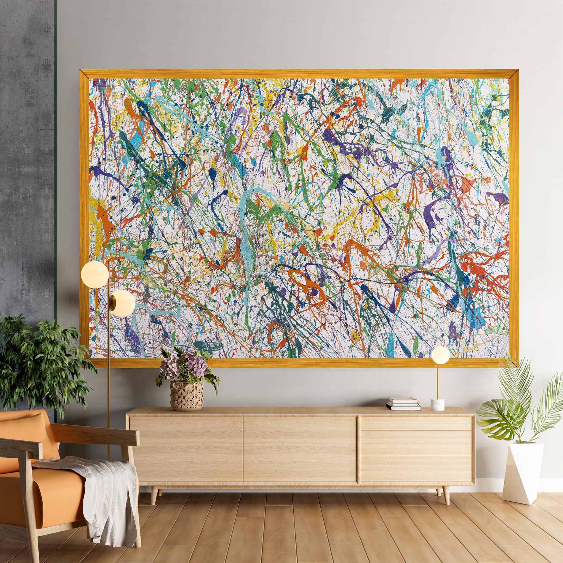 Tablou Canvas Paint Texture mockup 9