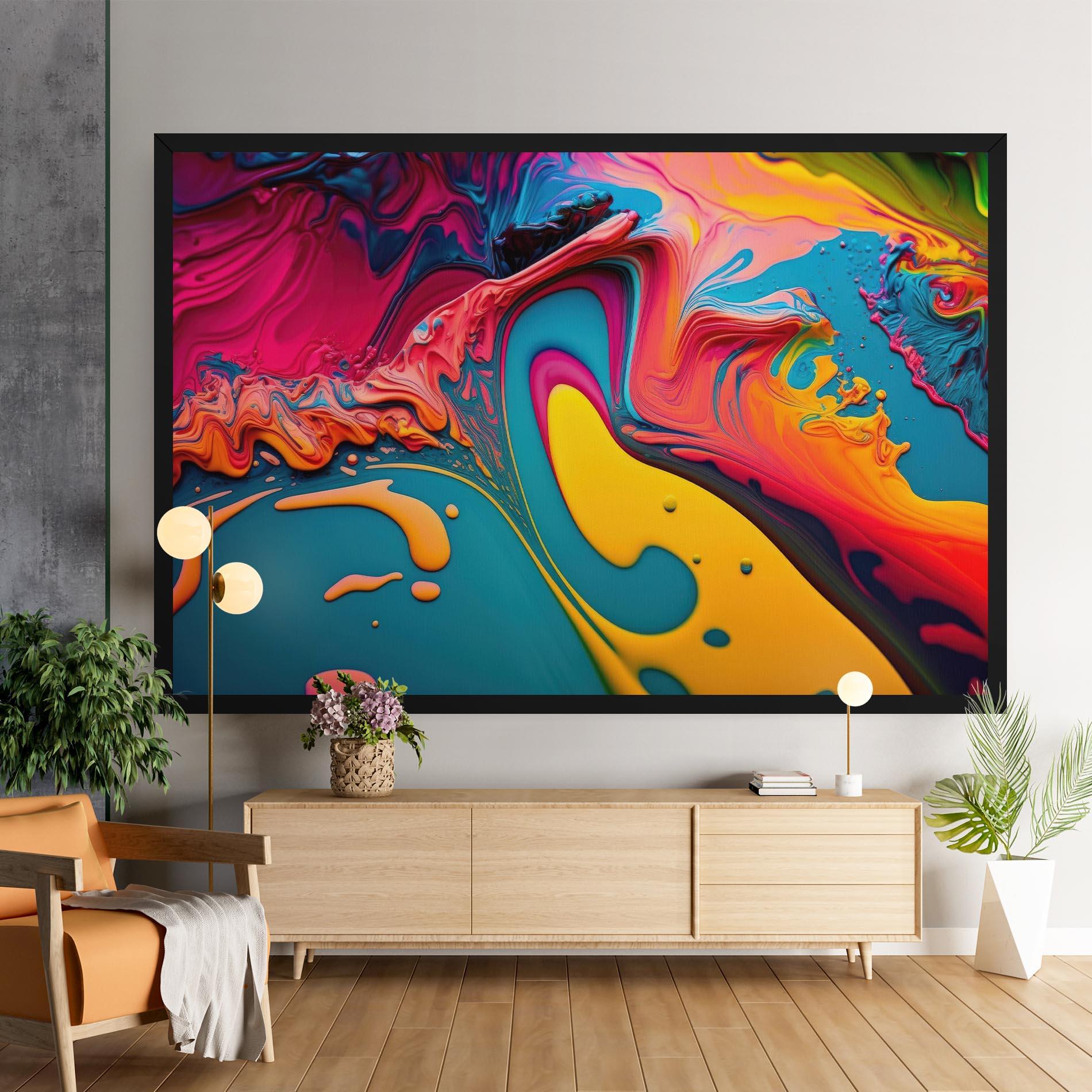 Tablou Canvas Acrylic Close Up mockup 9