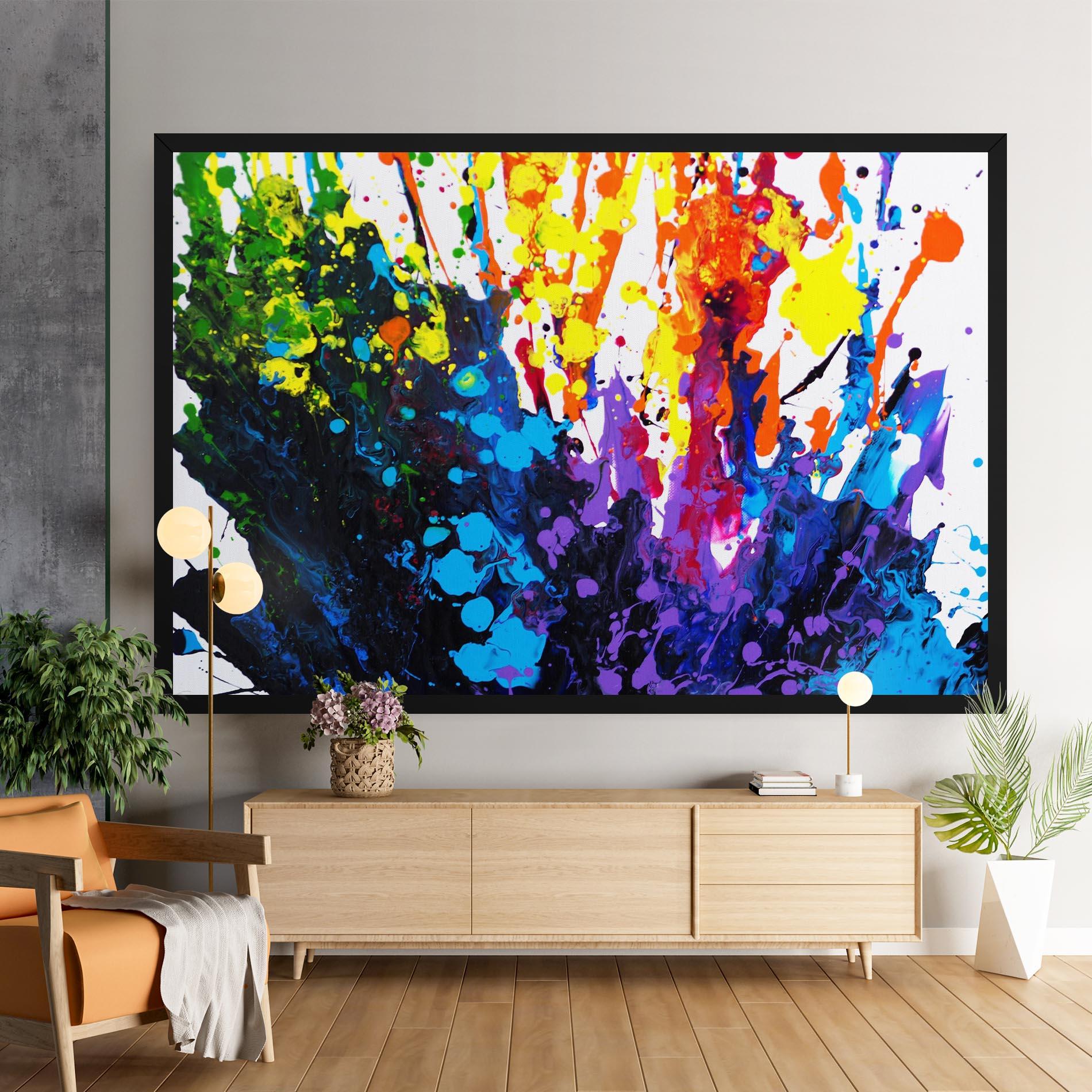 Tablou Canvas Color Splash 2d mockup 9