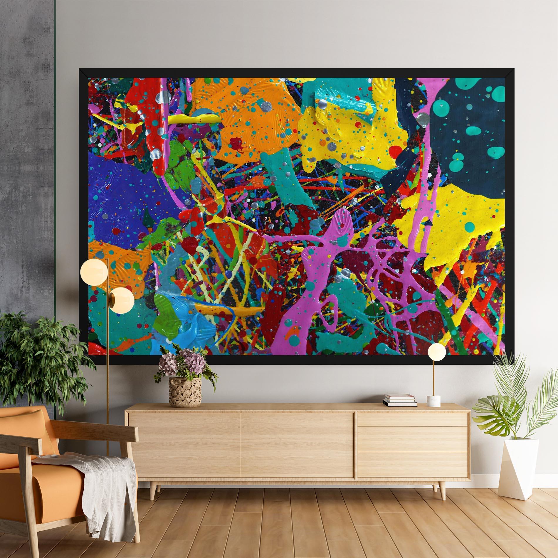 Tablou Canvas Dark Panorama mockup 9