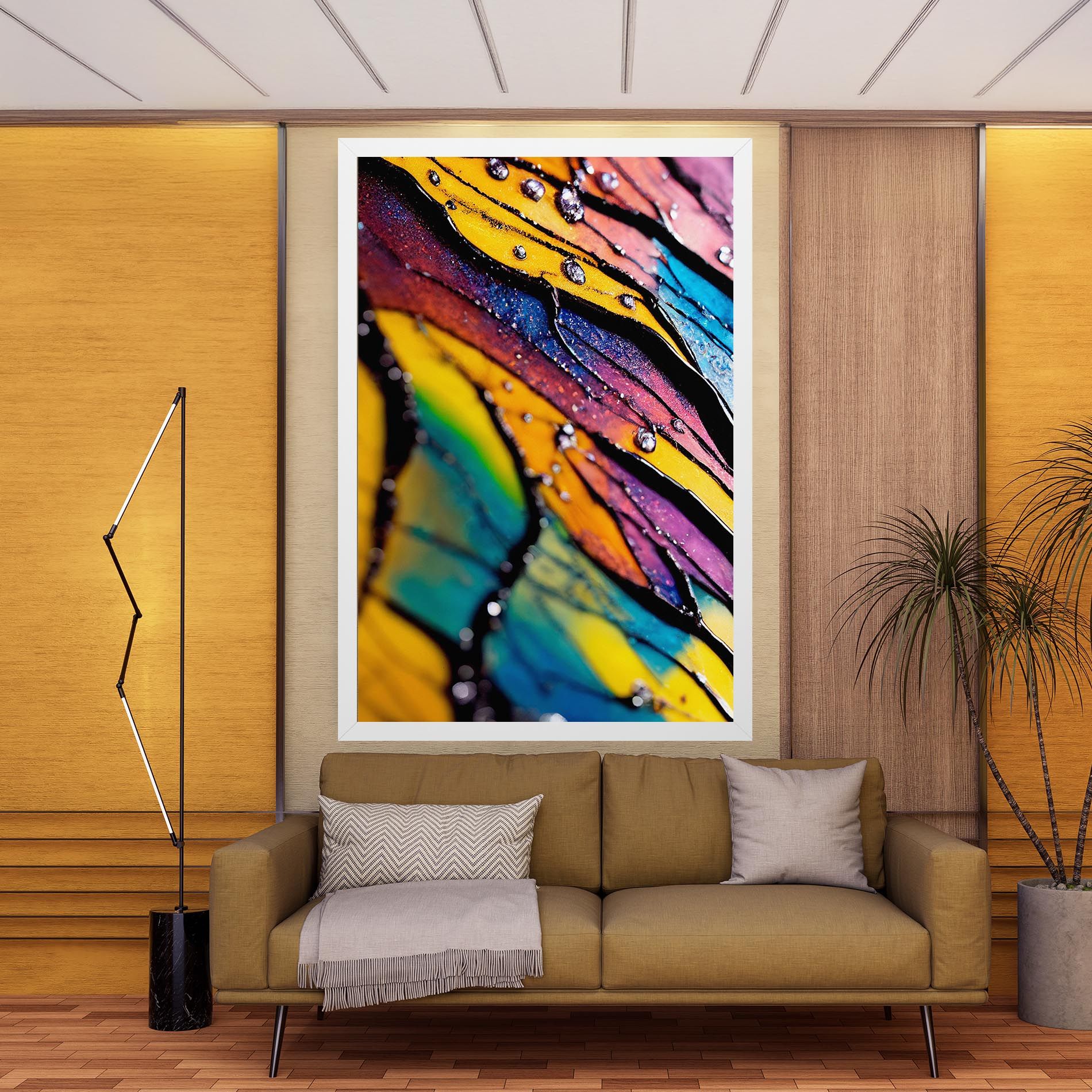 Beautiful Colorful Epoxy mockup 9