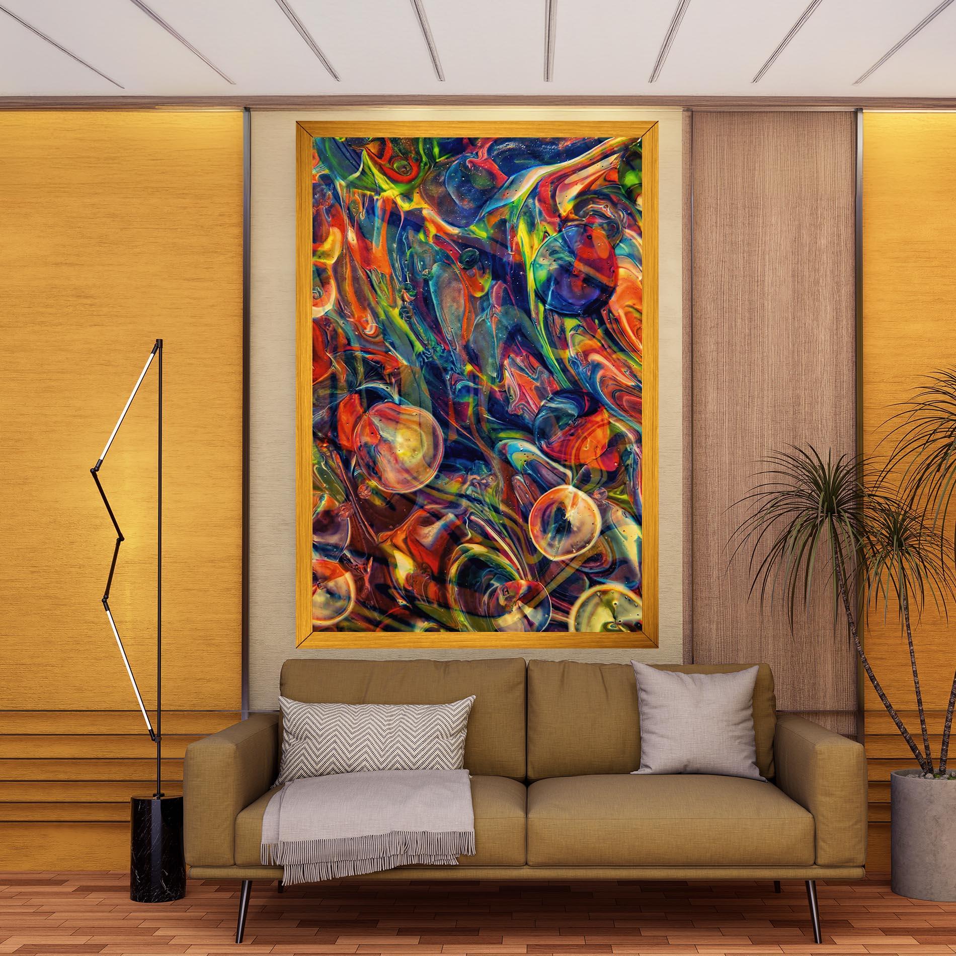 Tablou Canvas Abstract Glass mockup 9