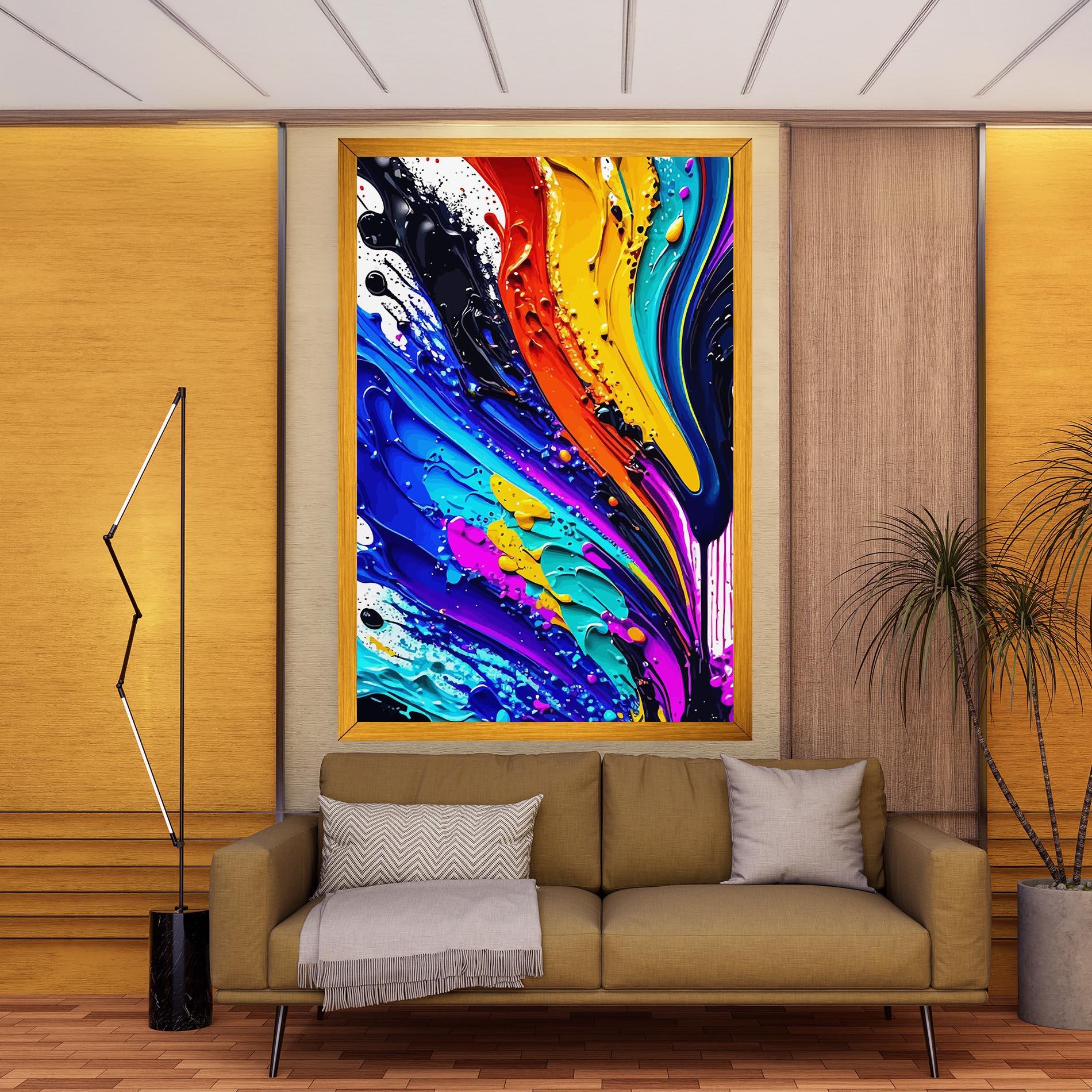 Tablou Canvas Beautiful Splash mockup 9