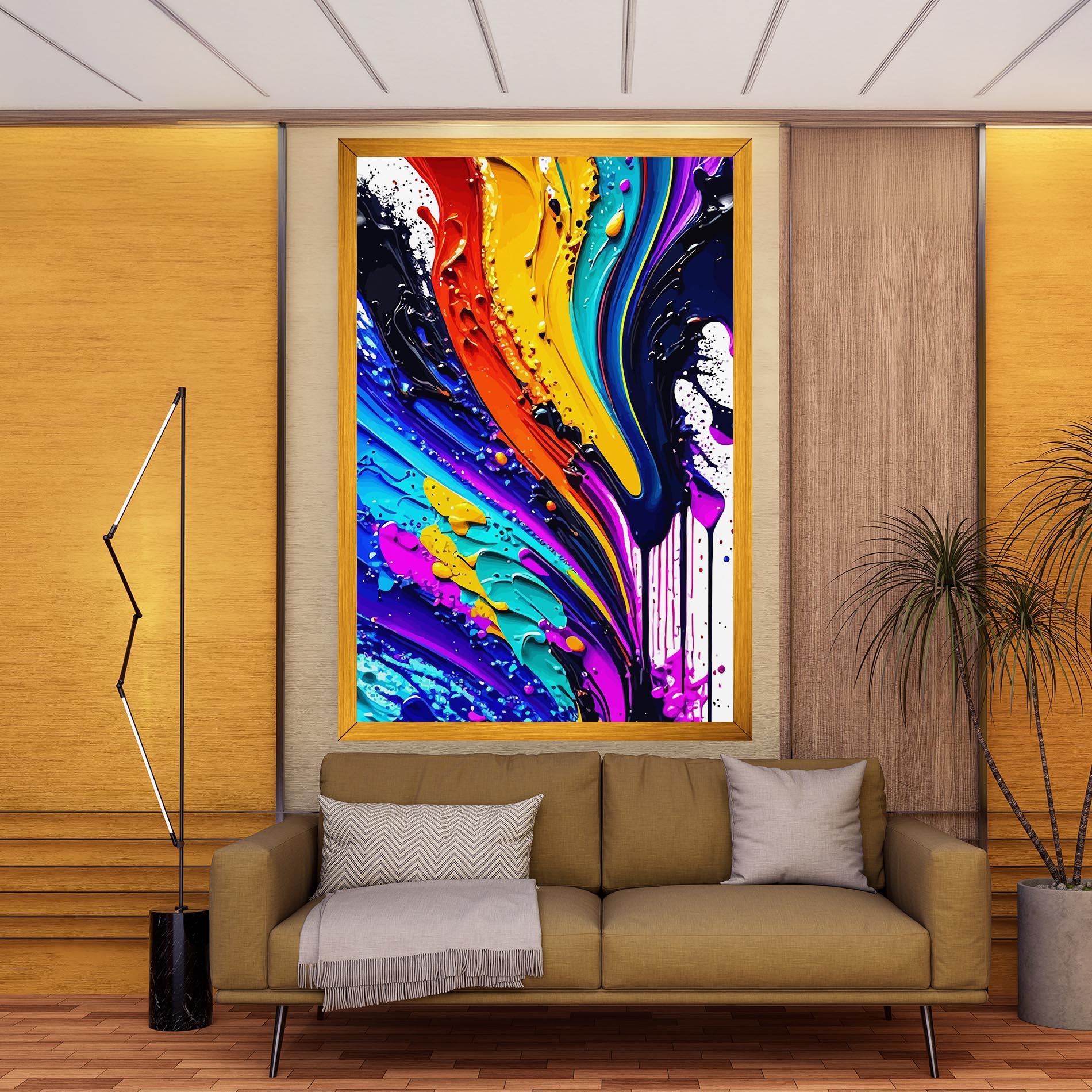 Tablou Canvas Pretty Splash mockup 9