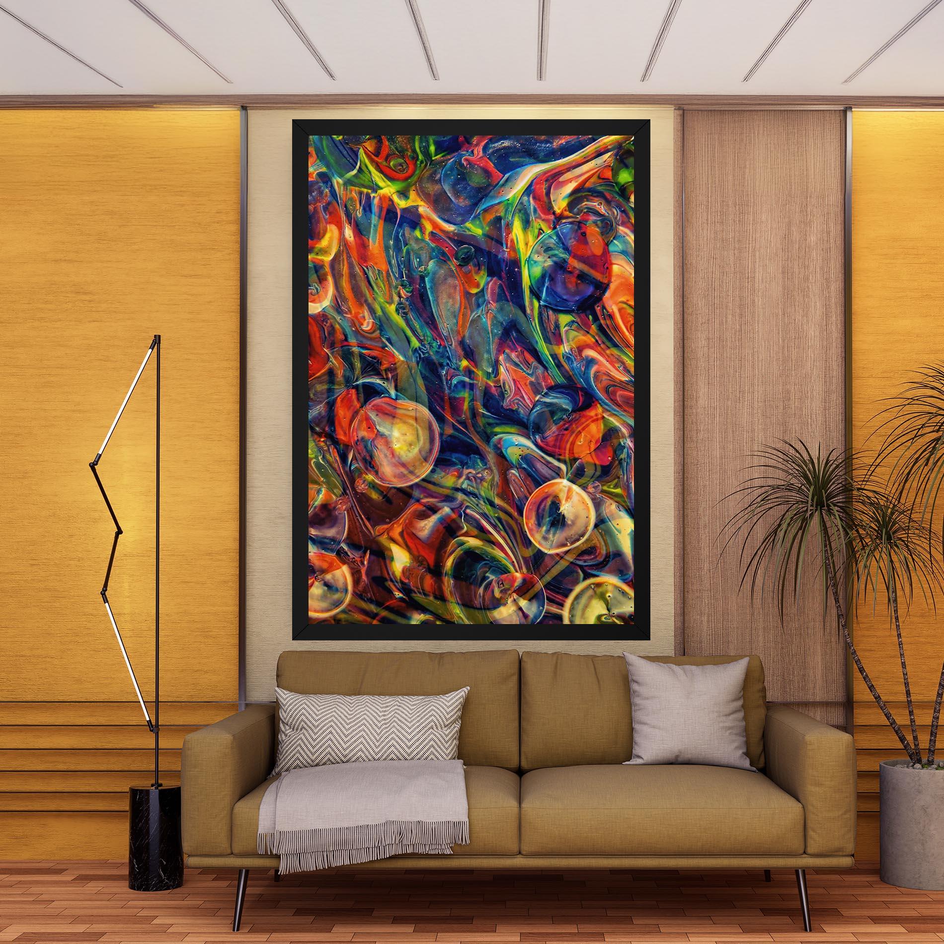 Tablou Canvas Abstract Glass mockup 9