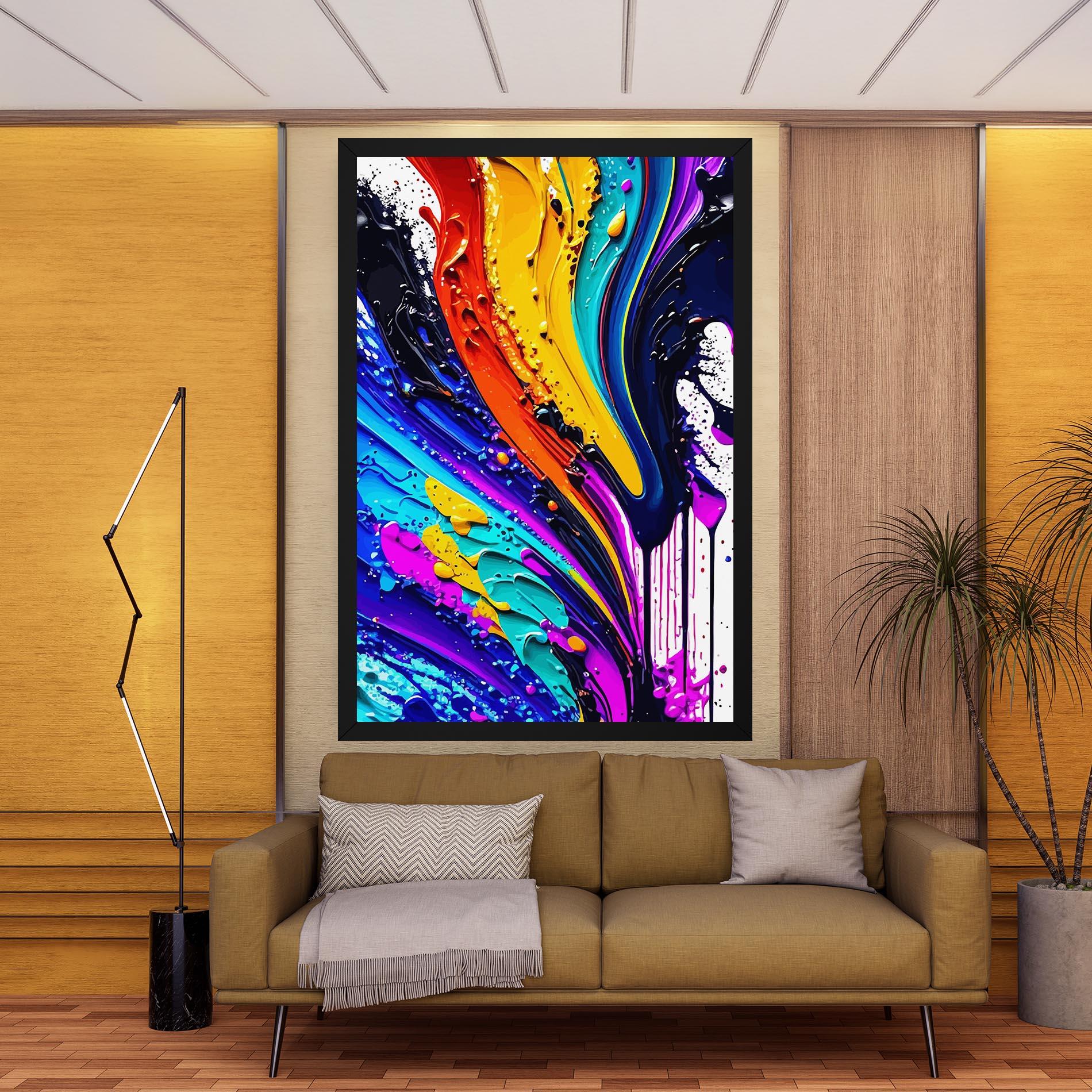 Tablou Canvas Pretty Splash mockup 9