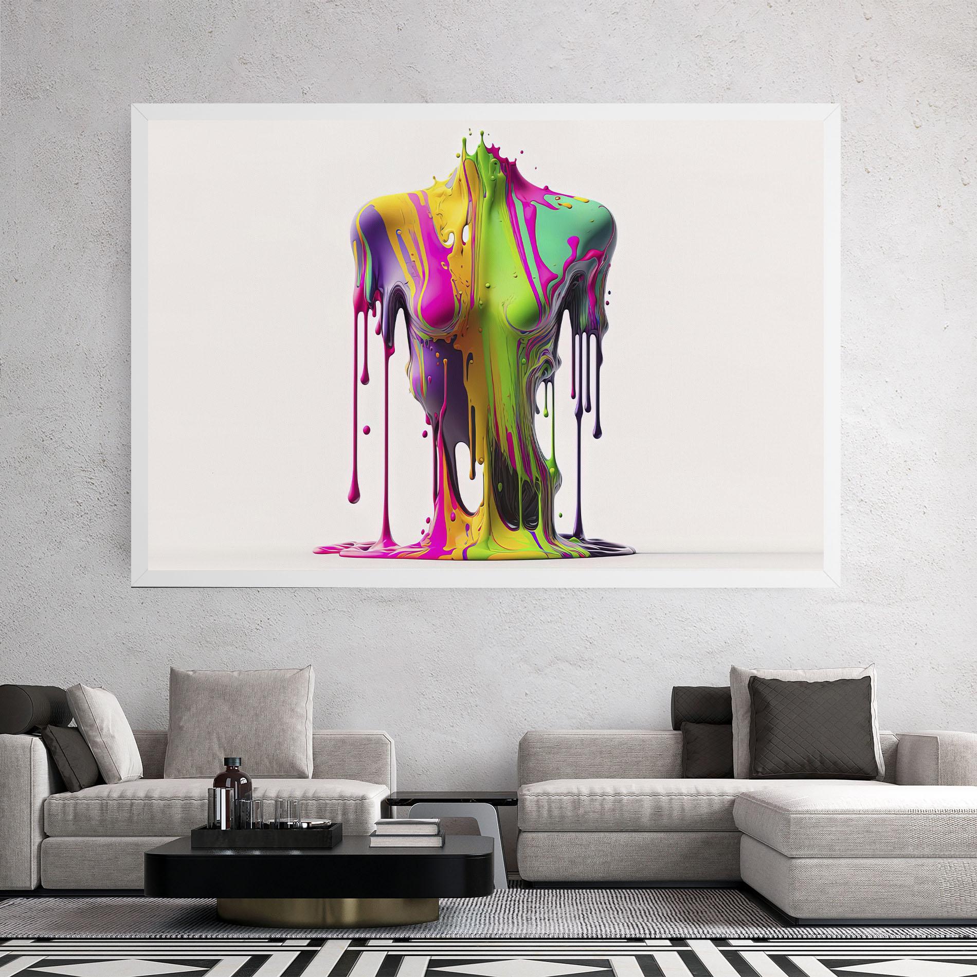 Tablou Canvas Colorful Body mockup 2