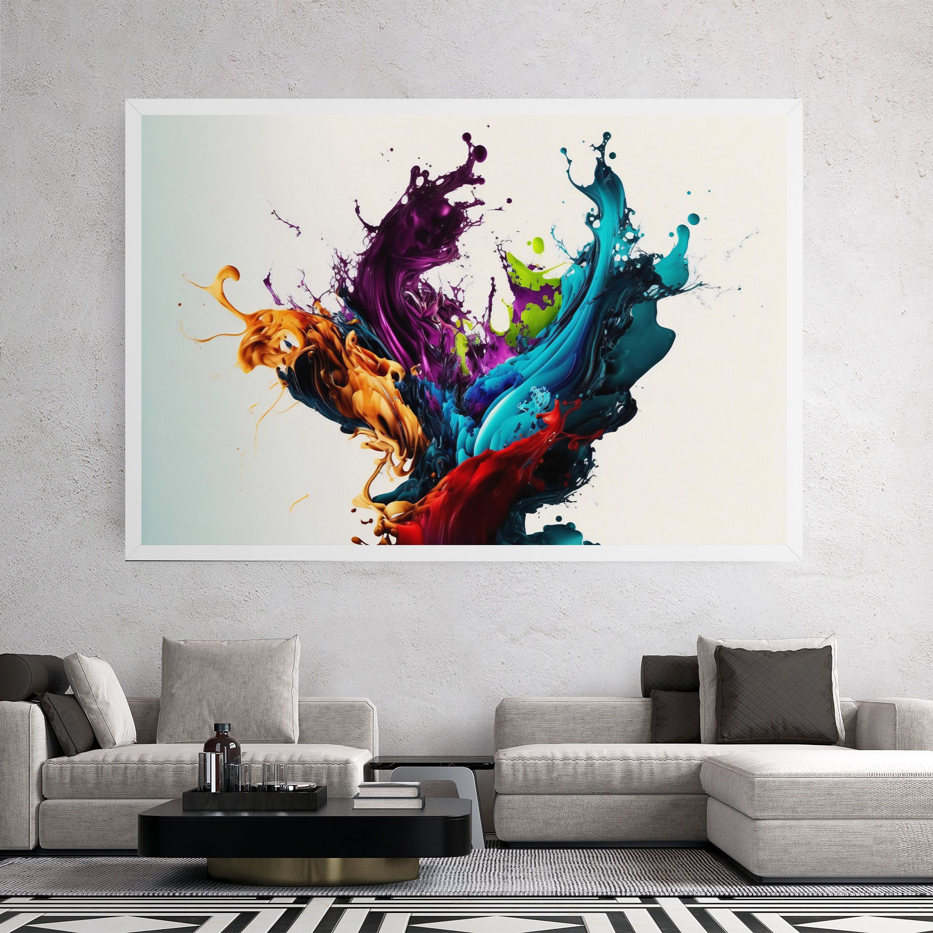 Dark Purple Splash mockup 2