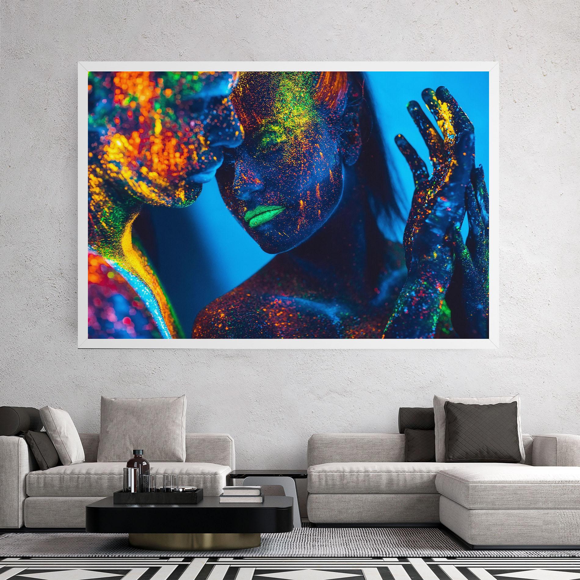 Tablou Canvas Fluorescent Couple mockup 2