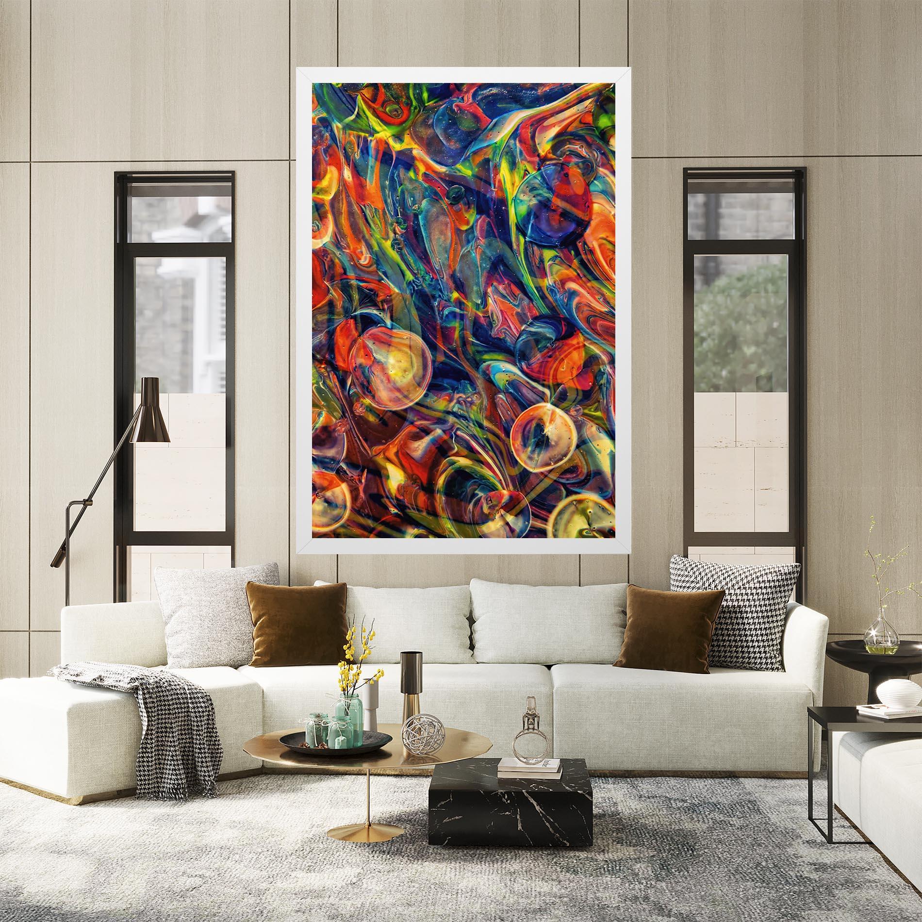 Tablou Canvas Abstract Glass mockup 2