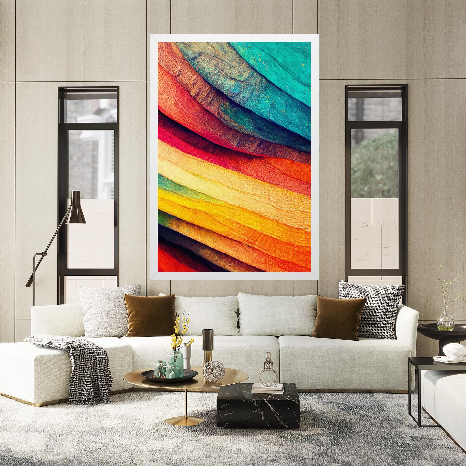 Autumn Abstract Color mockup 2