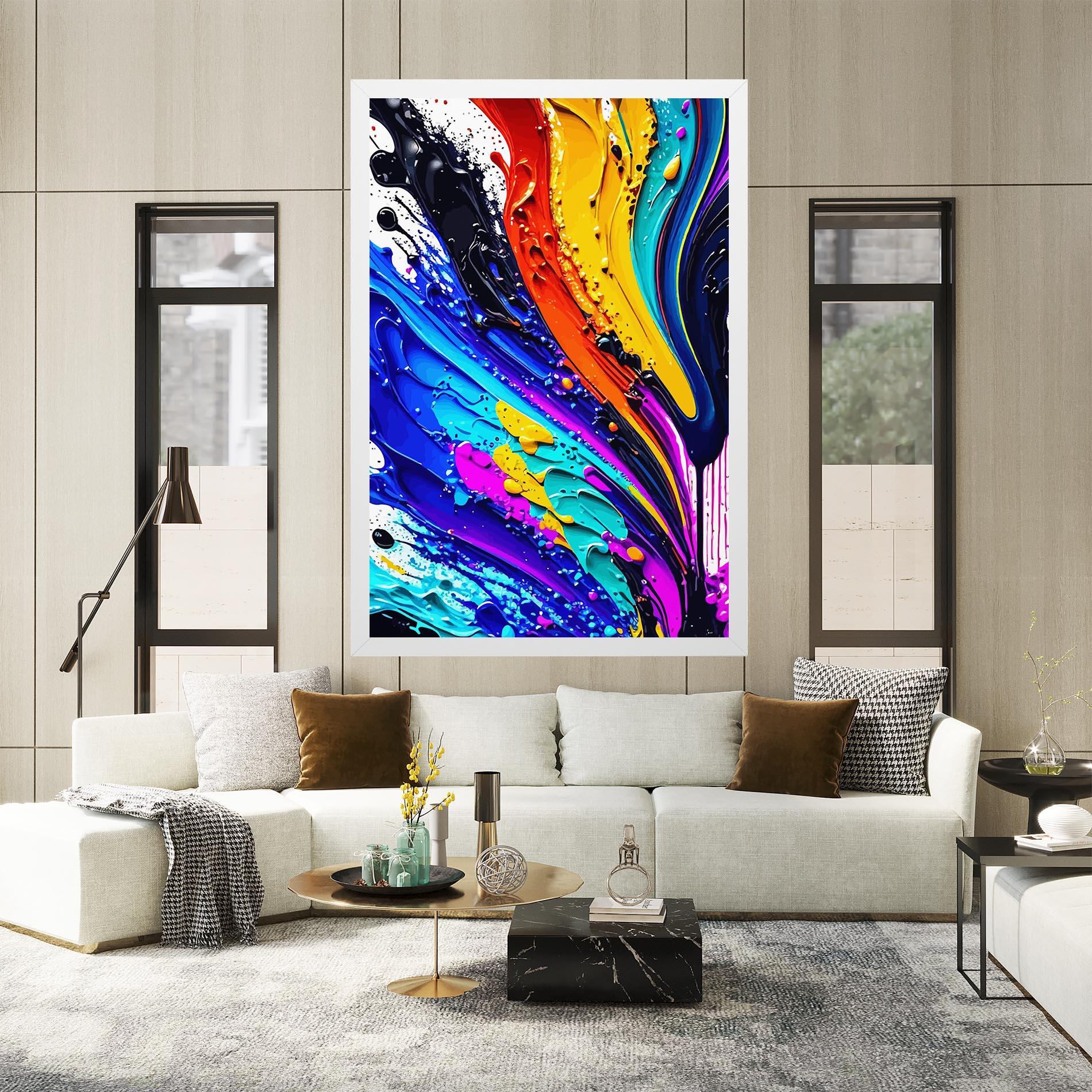 Tablou Canvas Beautiful Splash mockup 2