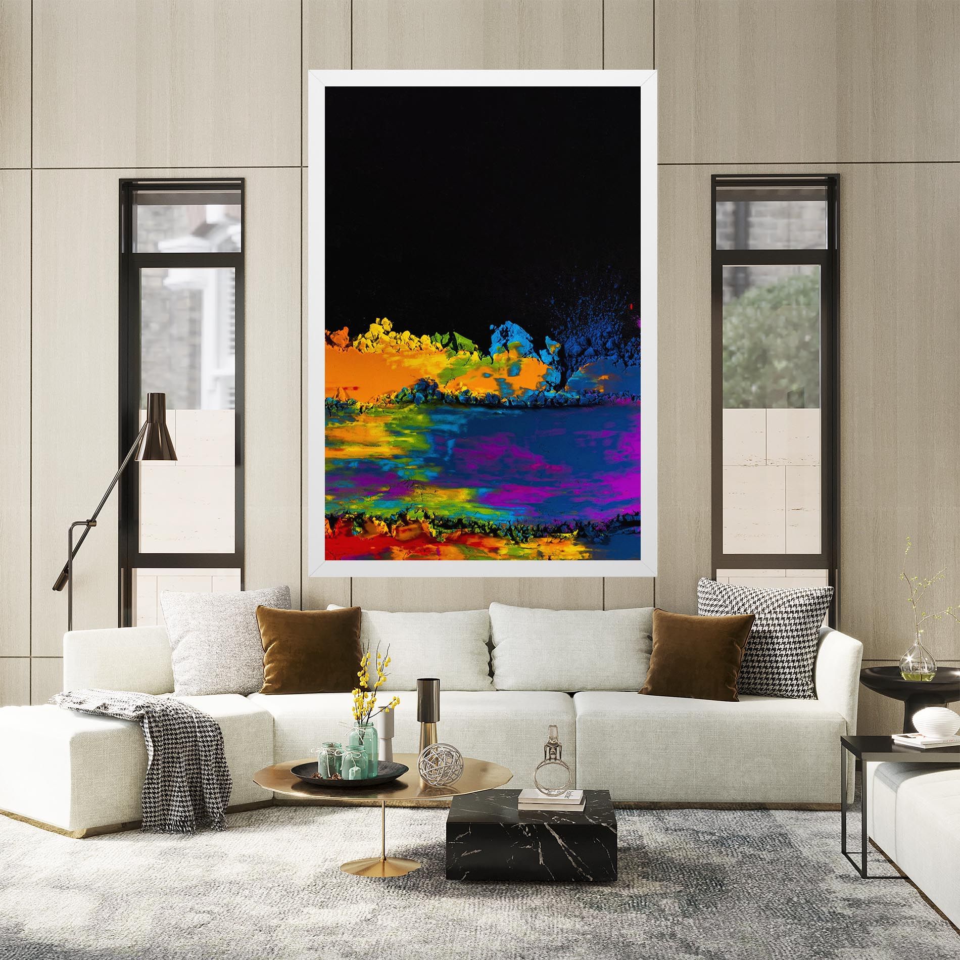 Mixed Holi Colors mockup 2