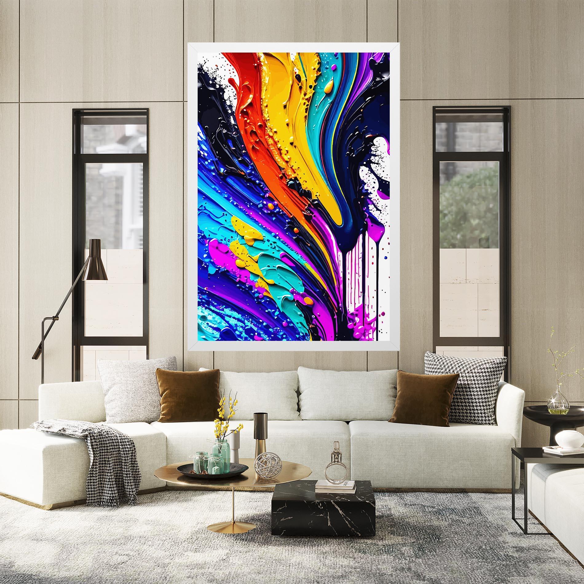 Tablou Canvas Pretty Splash mockup 2