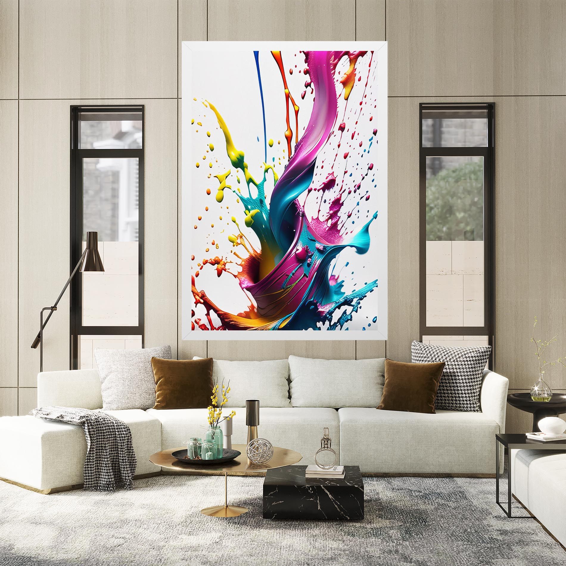 Purple Blue Splash mockup 2