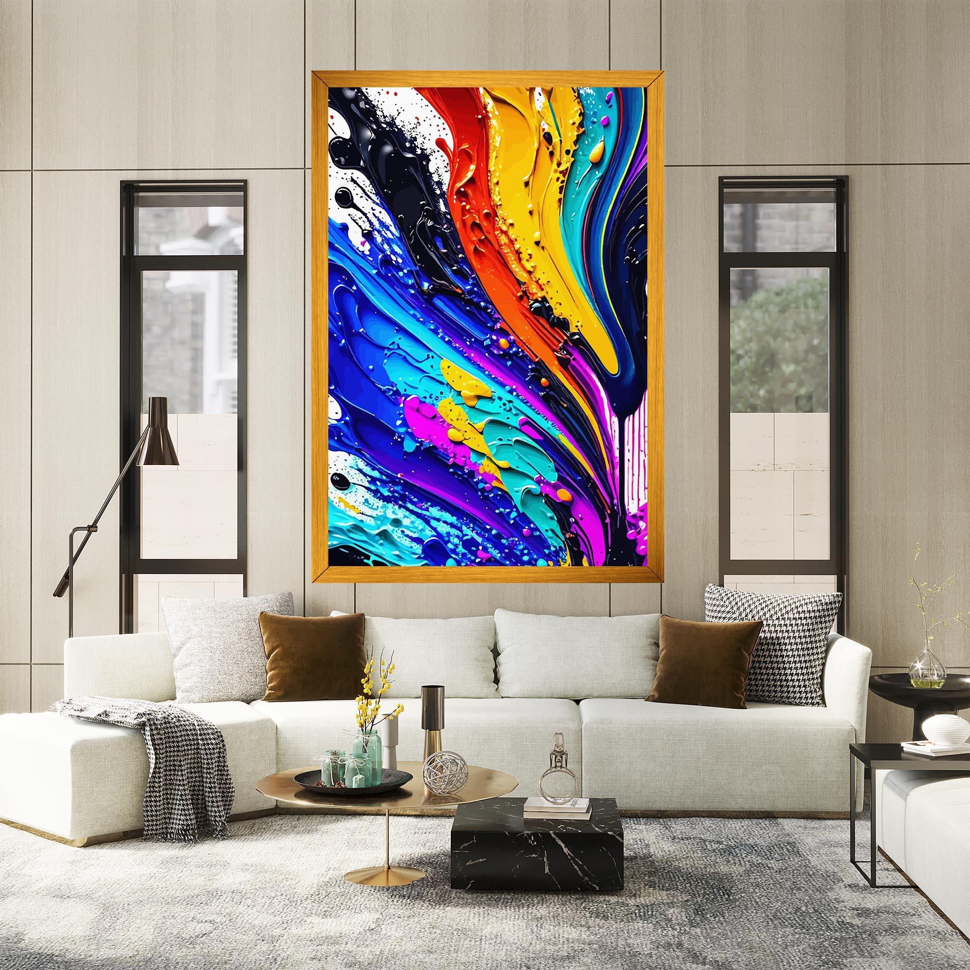 Tablou Canvas Beautiful Splash mockup 2