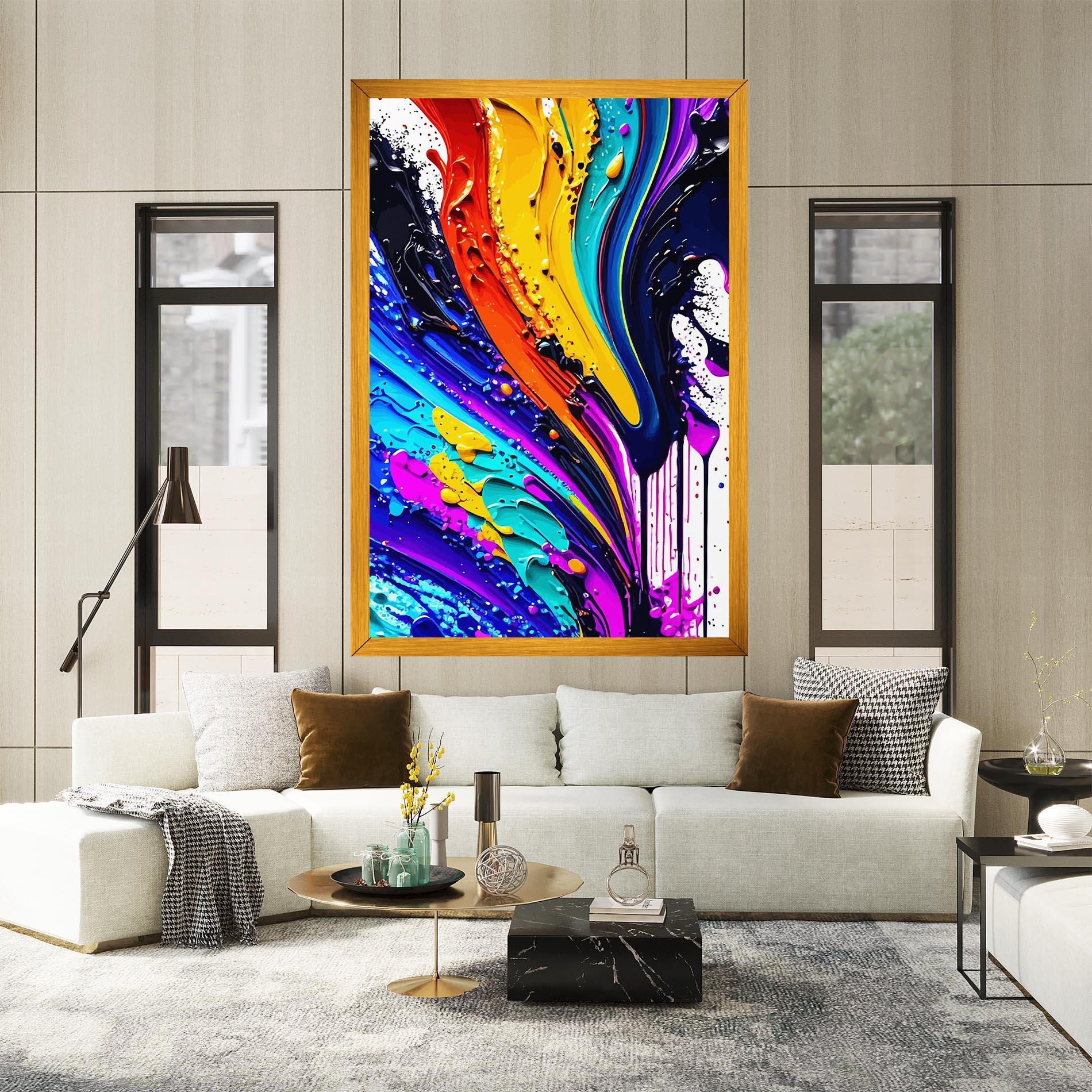 Tablou Canvas Pretty Splash mockup 2