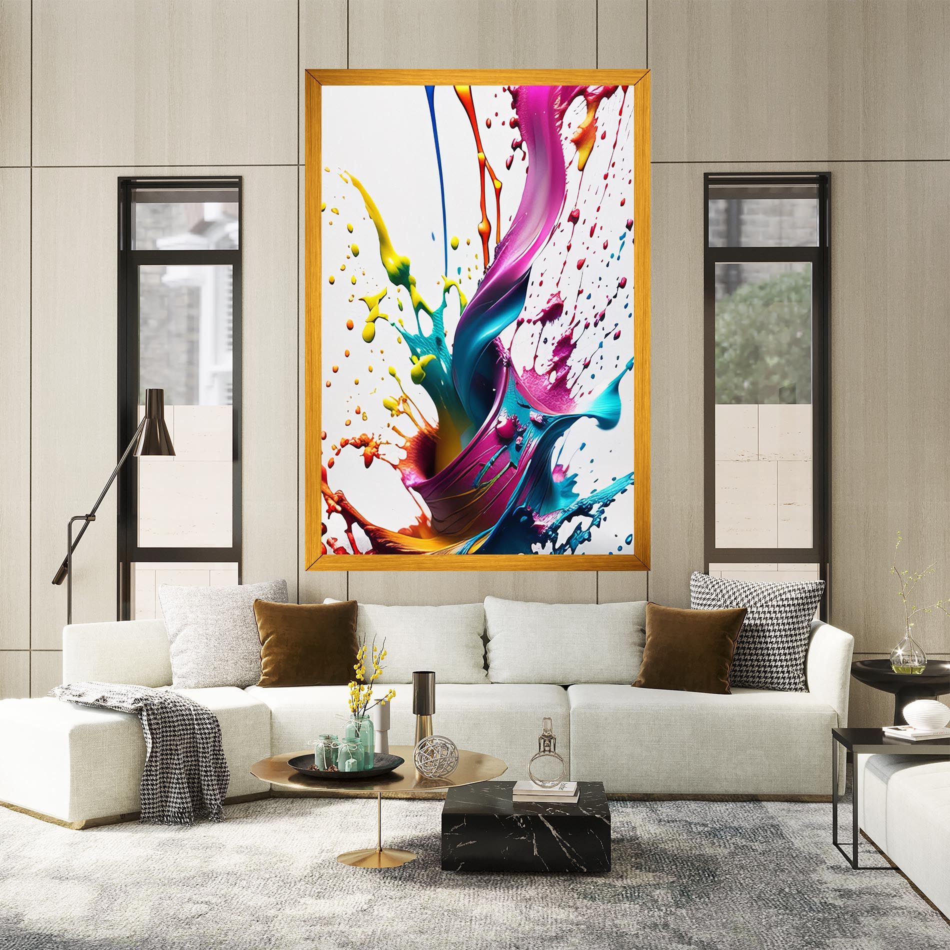 Purple Blue Splash mockup 2