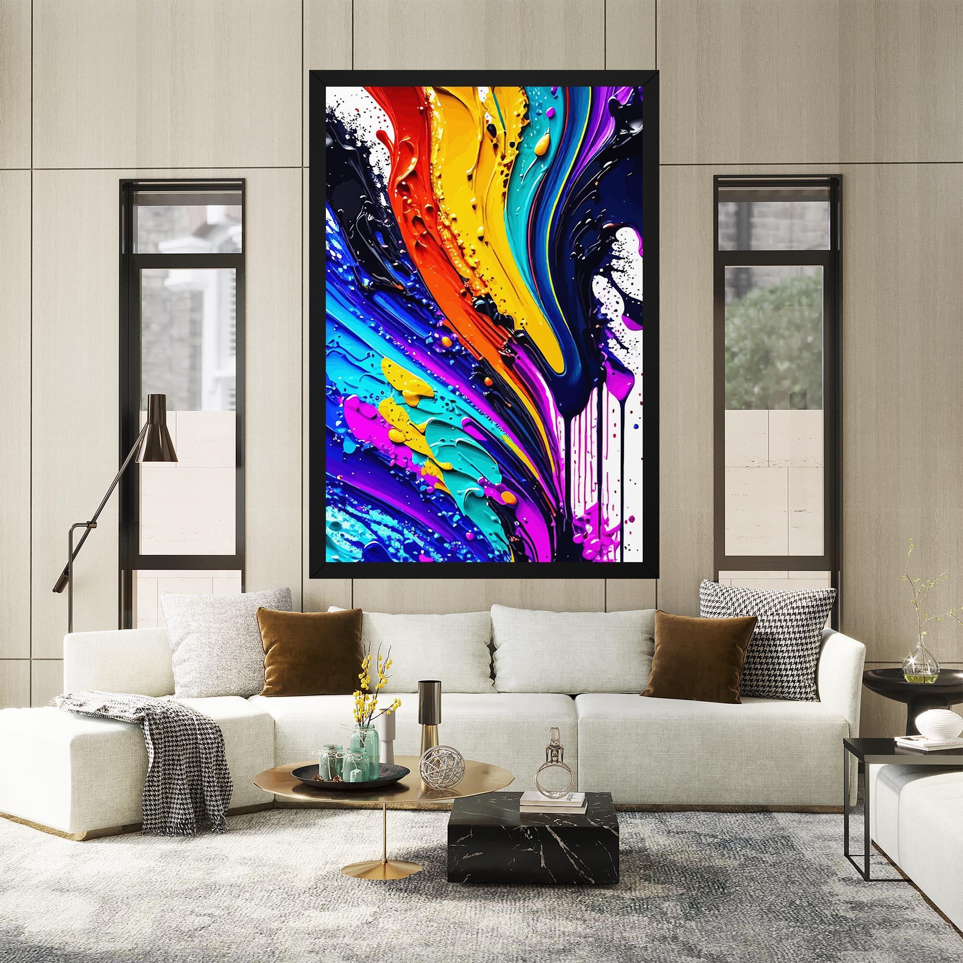 Tablou Canvas Pretty Splash mockup 2