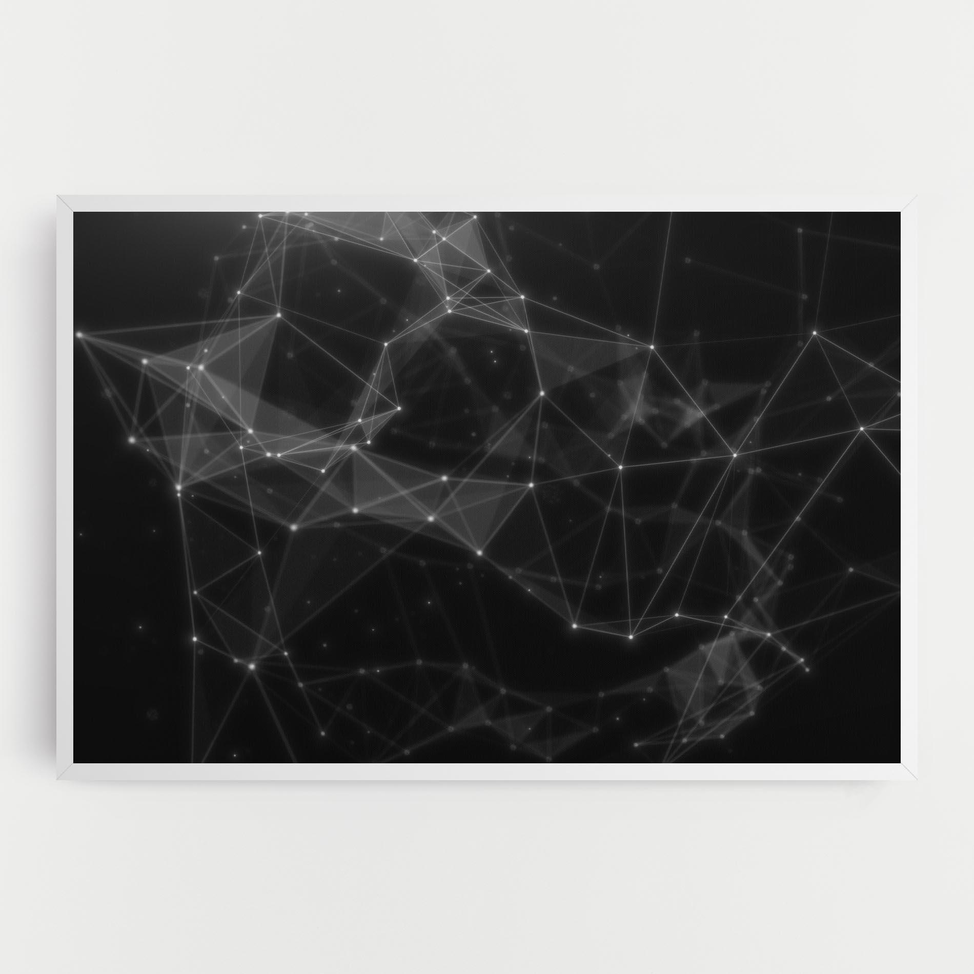 Tablou Canvas Connecting Lines mockup 0