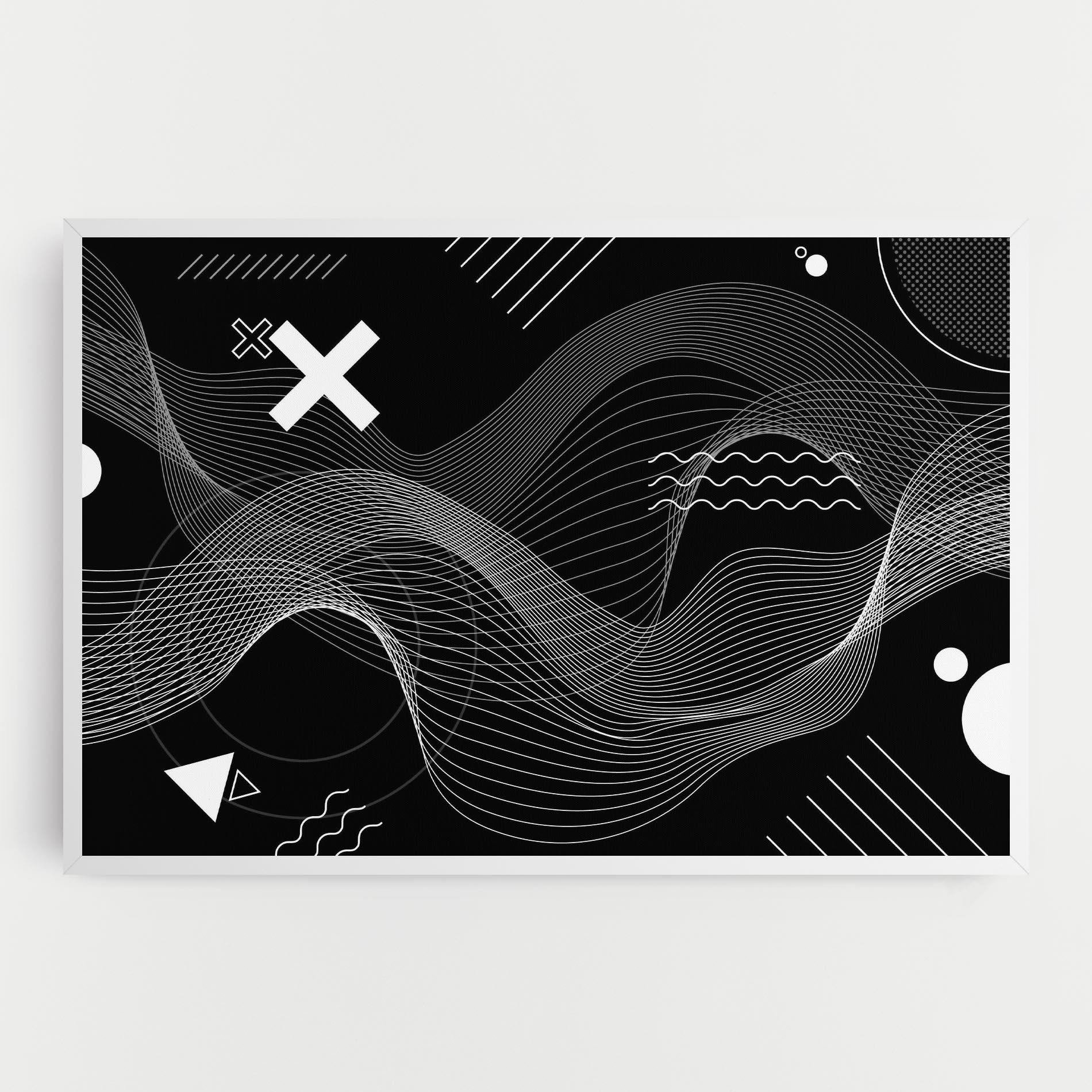 Tablou Canvas Geometric Lines mockup 0