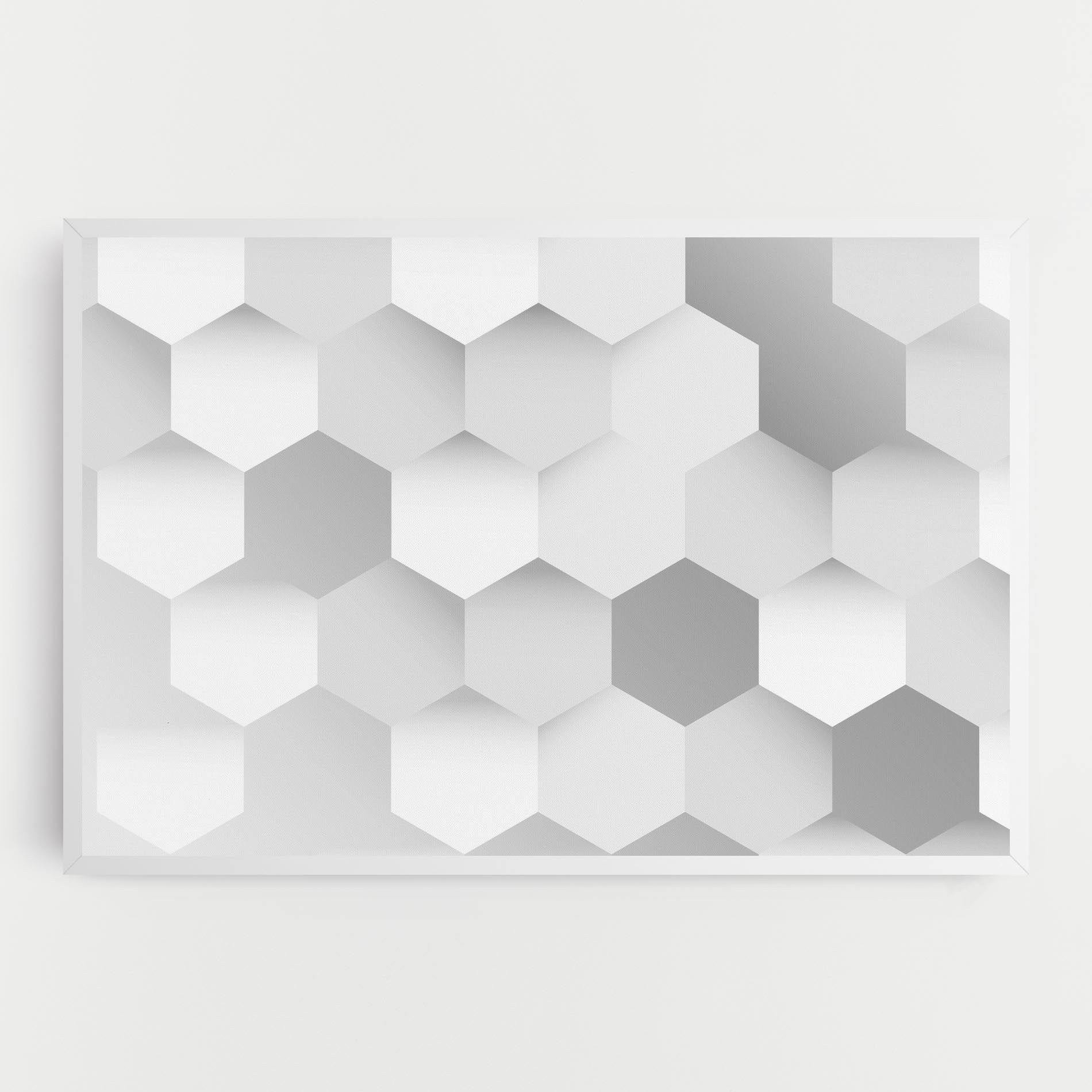 Grey White Triangle mockup 0